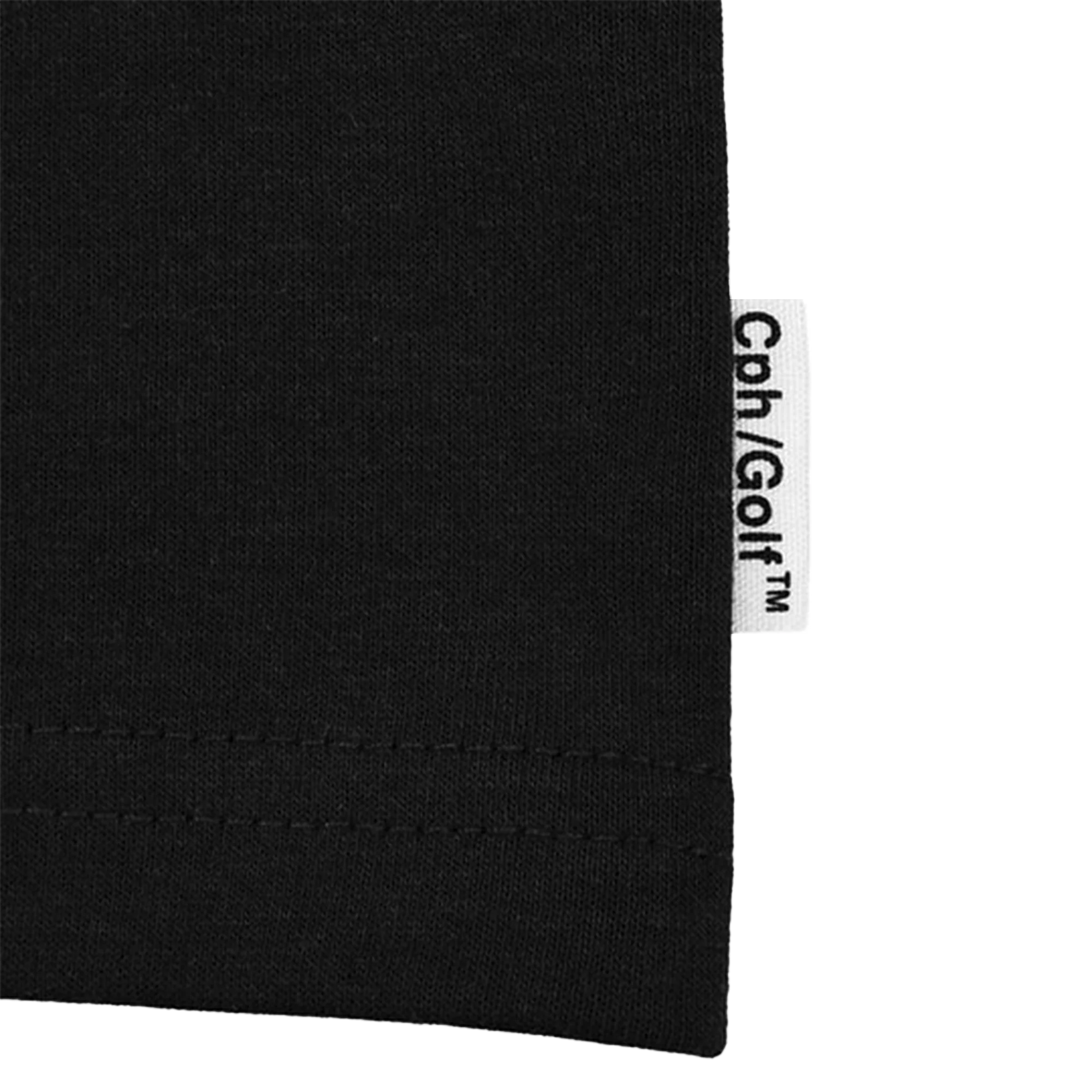 Cph/Golf Gentleman Half Mock Neck Tee - Black - Image 3