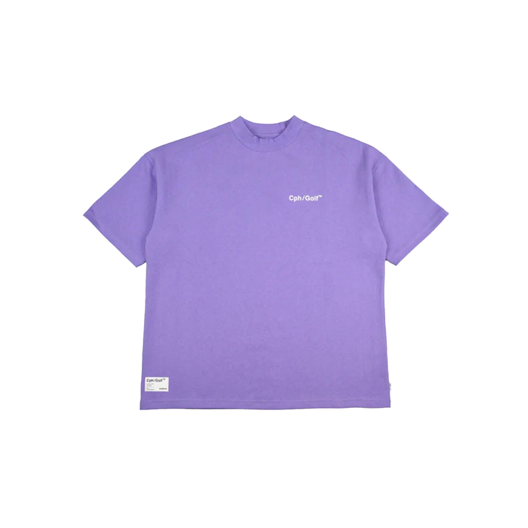 Cph/Golf Gentleman Half Mock Neck Tee - Purple