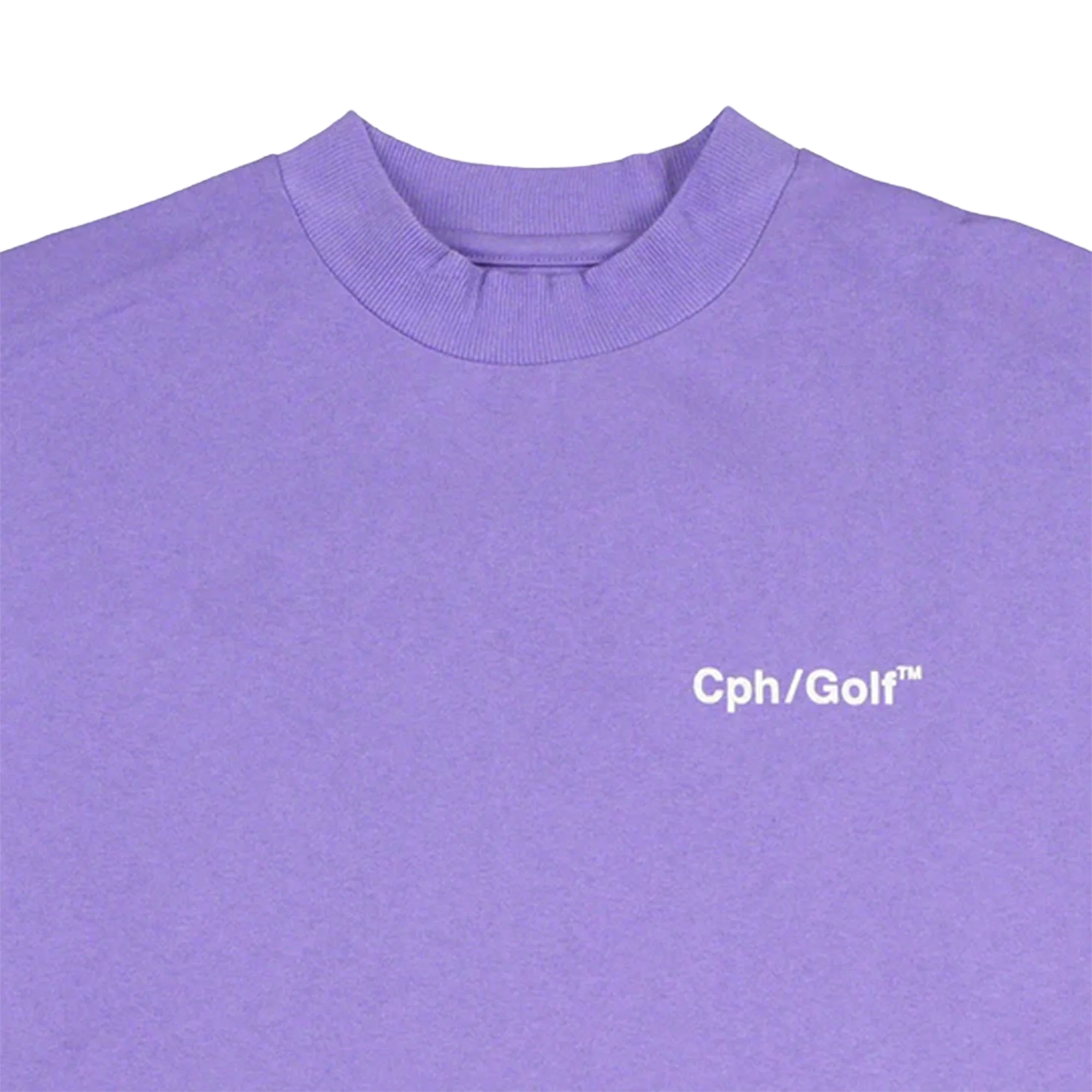 Cph/Golf Gentleman Half Mock Neck Tee - Purple - Image 5