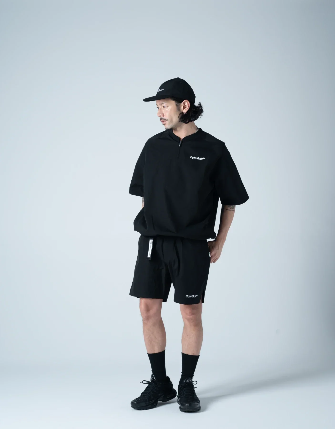 Cph/Golf Light Weight SS Zip Pullover - Beige - Image 8