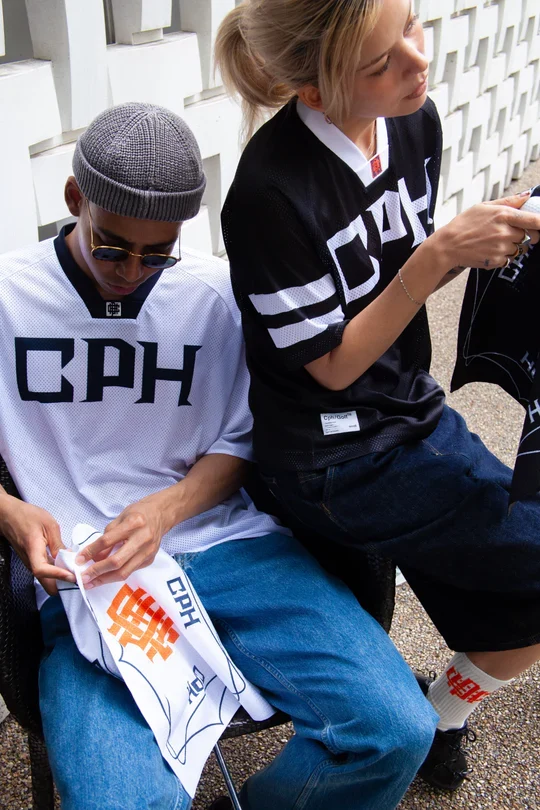 Cph/Golf Overlap Jersey Short Sleeve Pullover - Black - Image 5