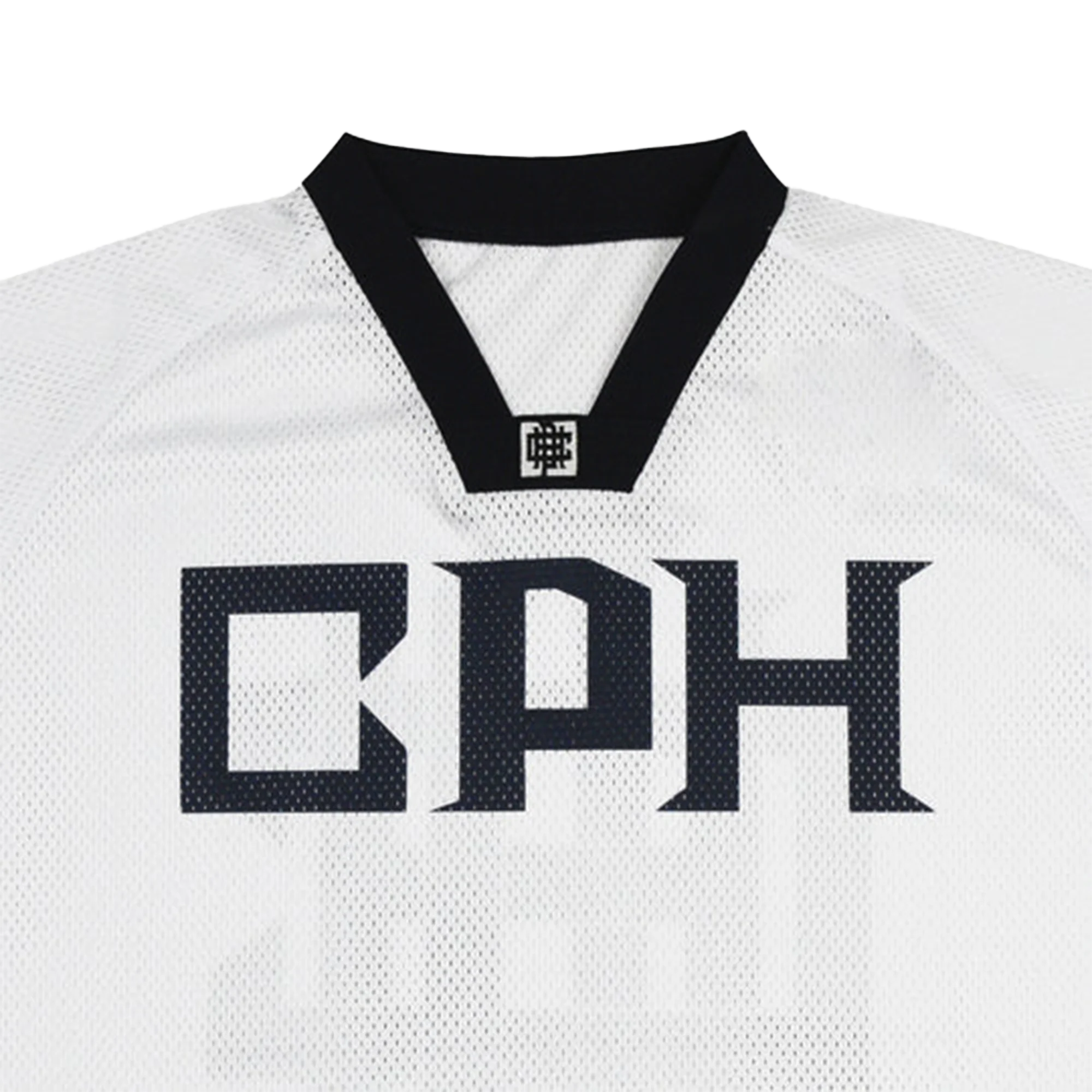 Cph/Golf Overlap Jersey SS Pullover - White - Image 6