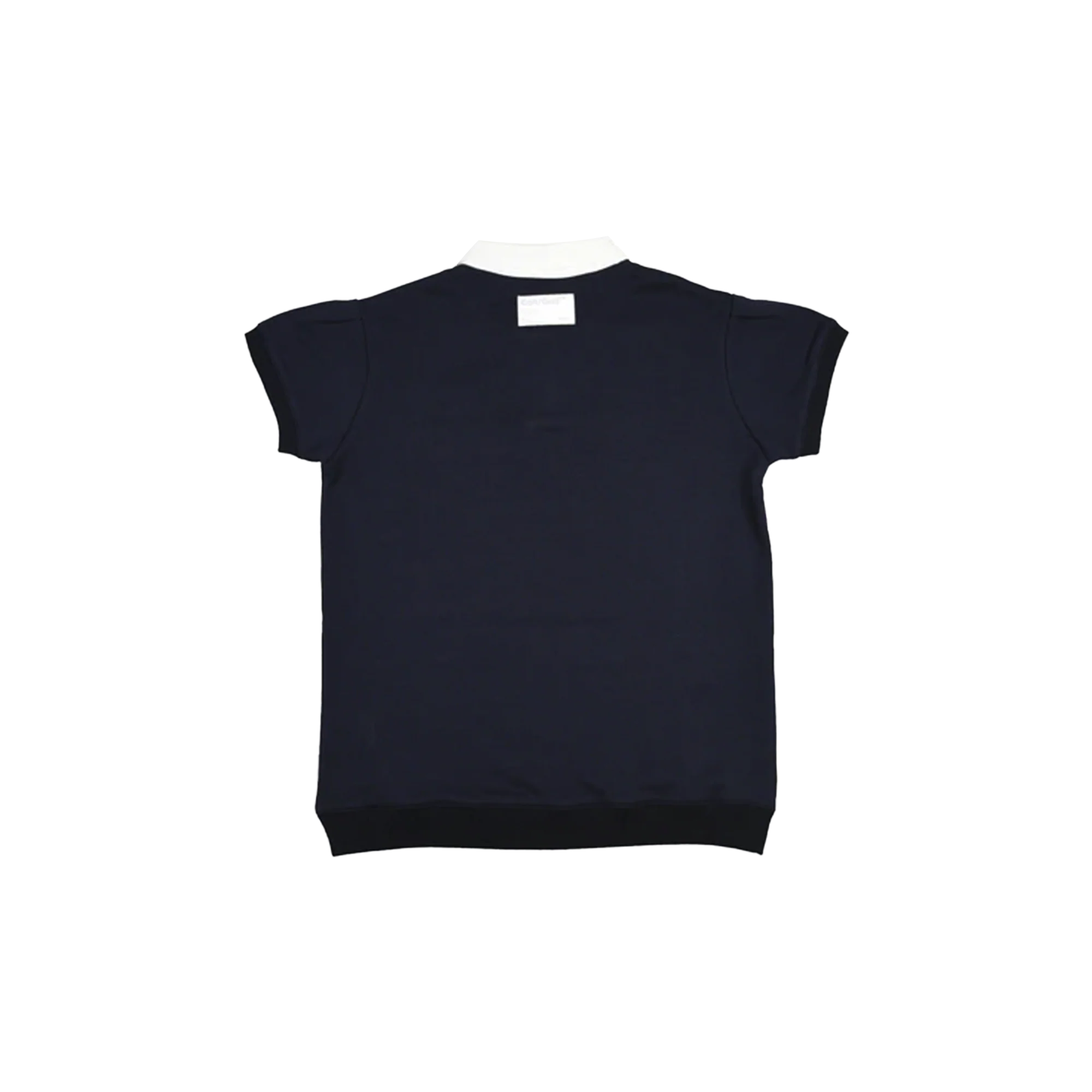 Cph/Golf Women Bi Color Short Polo - Navy/White - Image 2