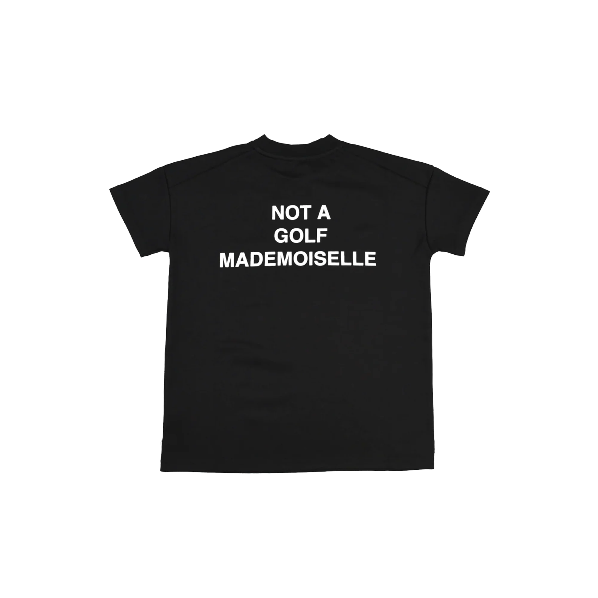 Cph/Golf Women Mademoiselle Half Mock Neck Tee - Black - Image 2