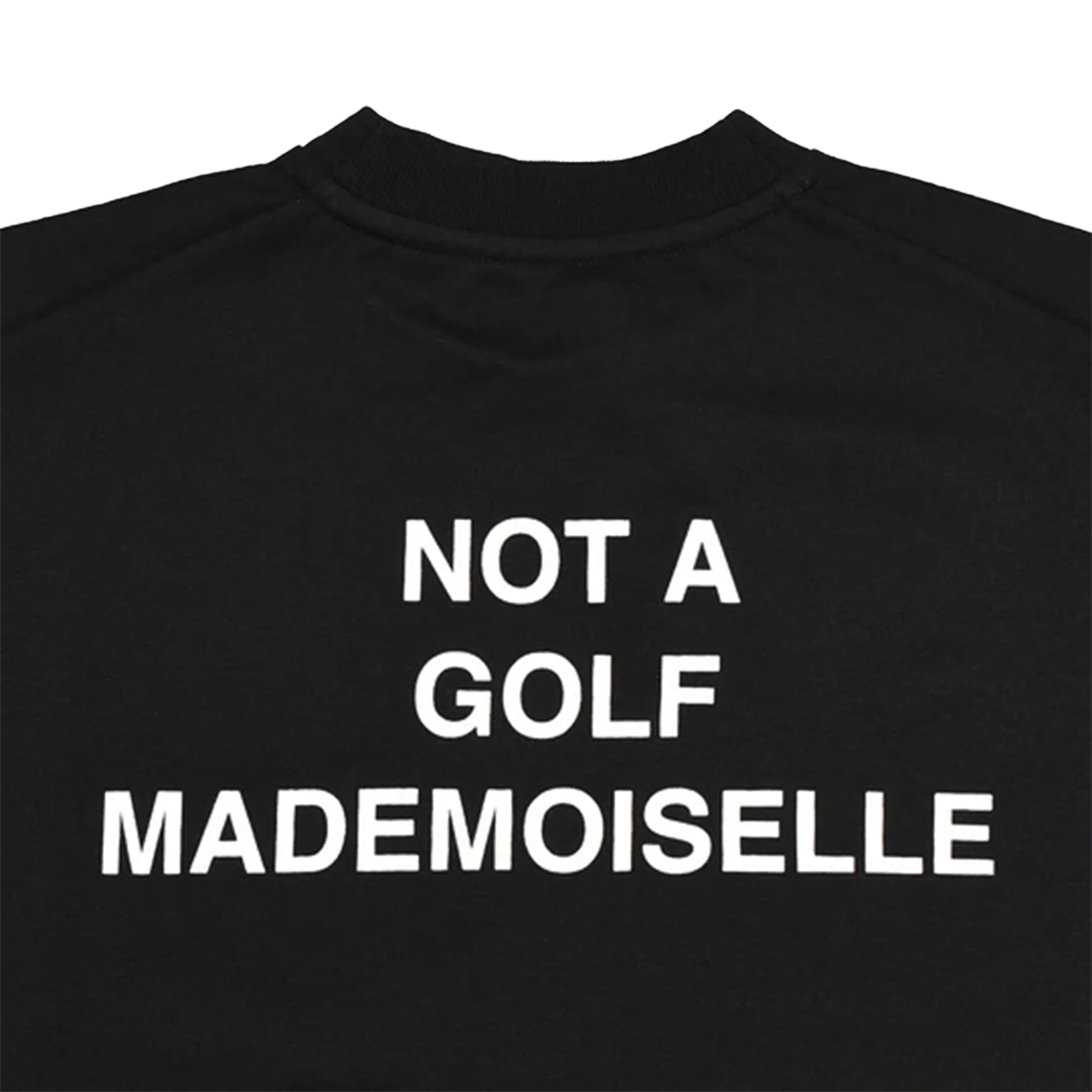 Cph/Golf Women Mademoiselle Half Mock Neck Tee - Black - Image 3