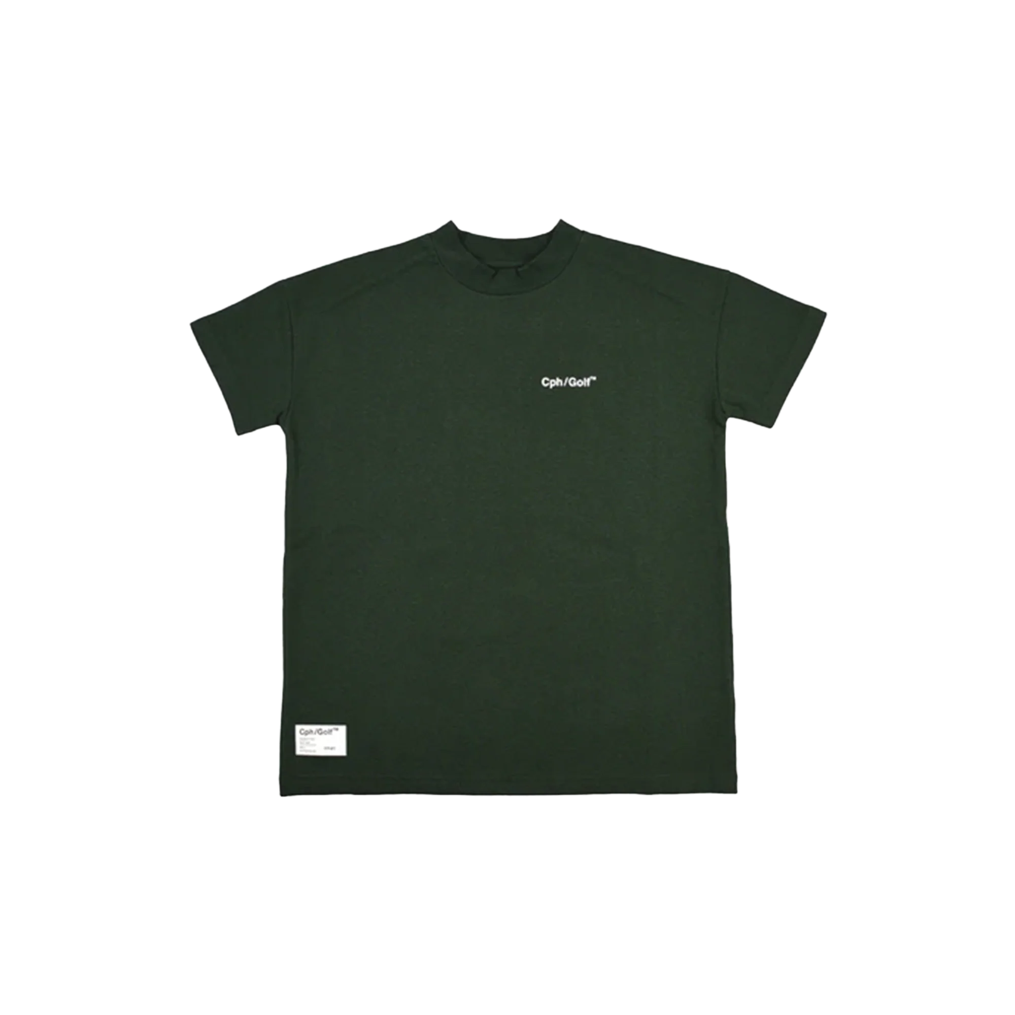 Cph/Golf Women Mademoiselle Half Mock Neck Tee - Green