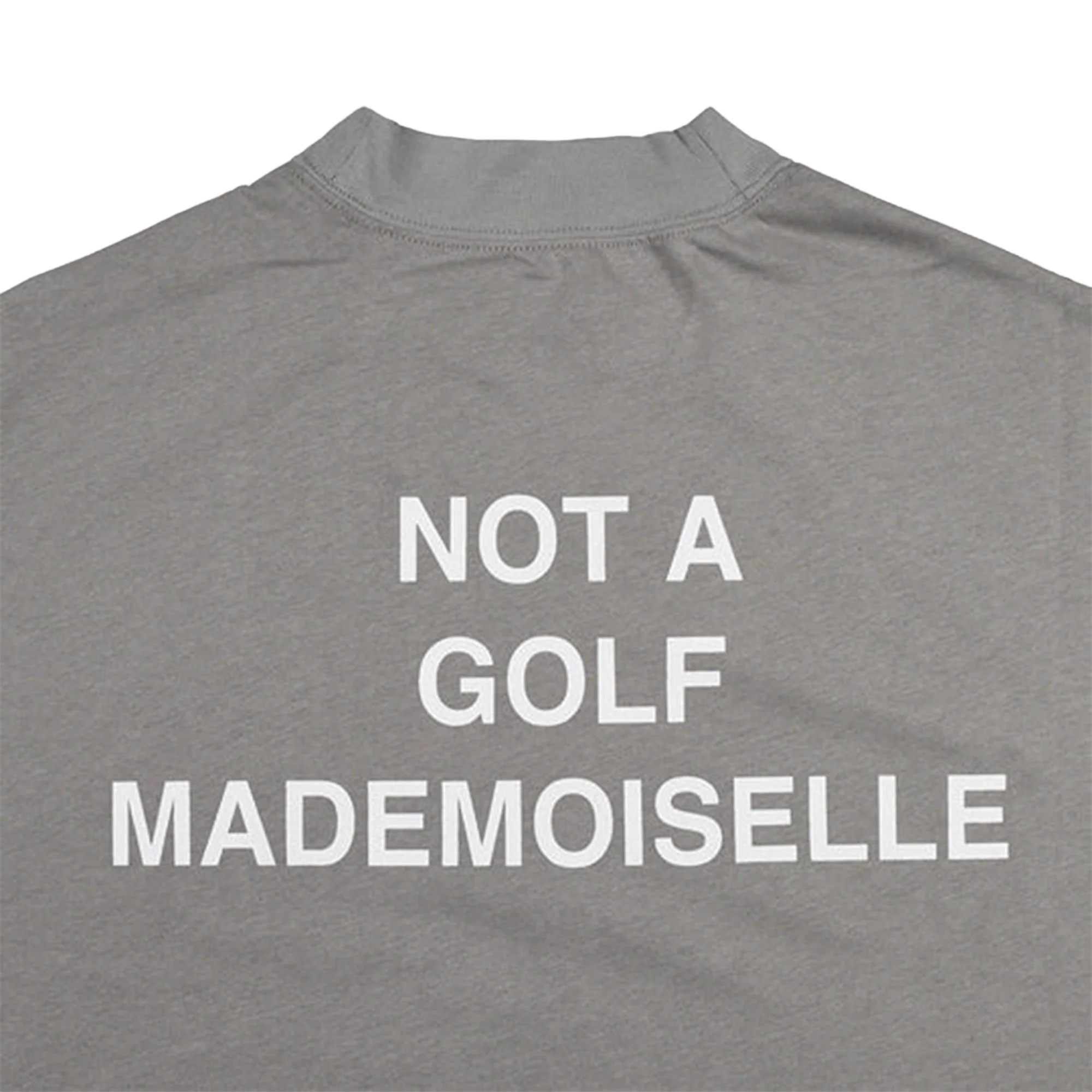 Cph/Golf Women Mock Neck S/S Tee - Grey - Image 4