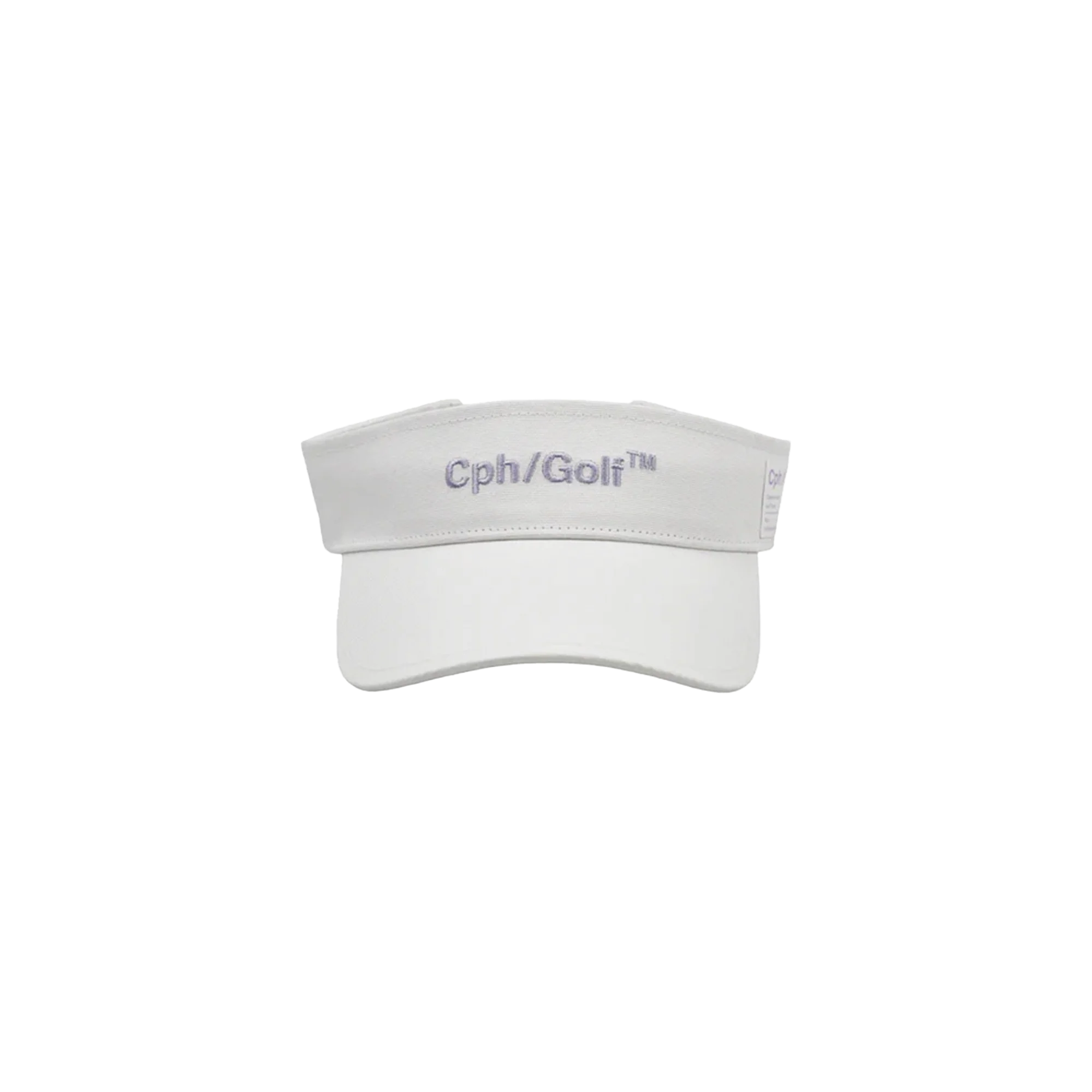 Cph/Golf (Womens) Visor Cap - White - Image 2