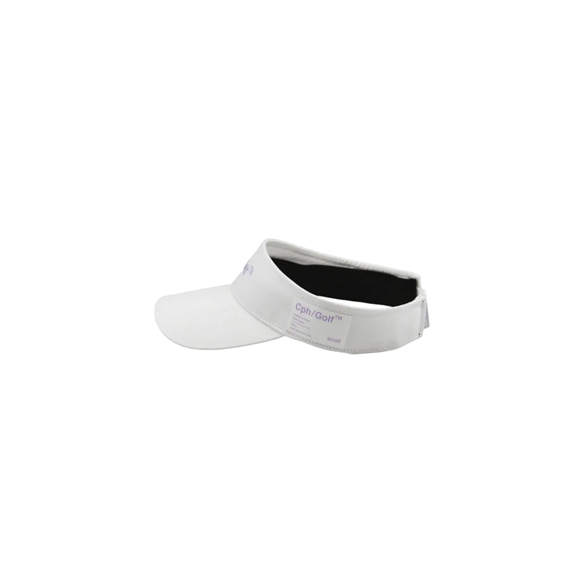 Cph/Golf (Womens) Visor Cap - White - Image 4