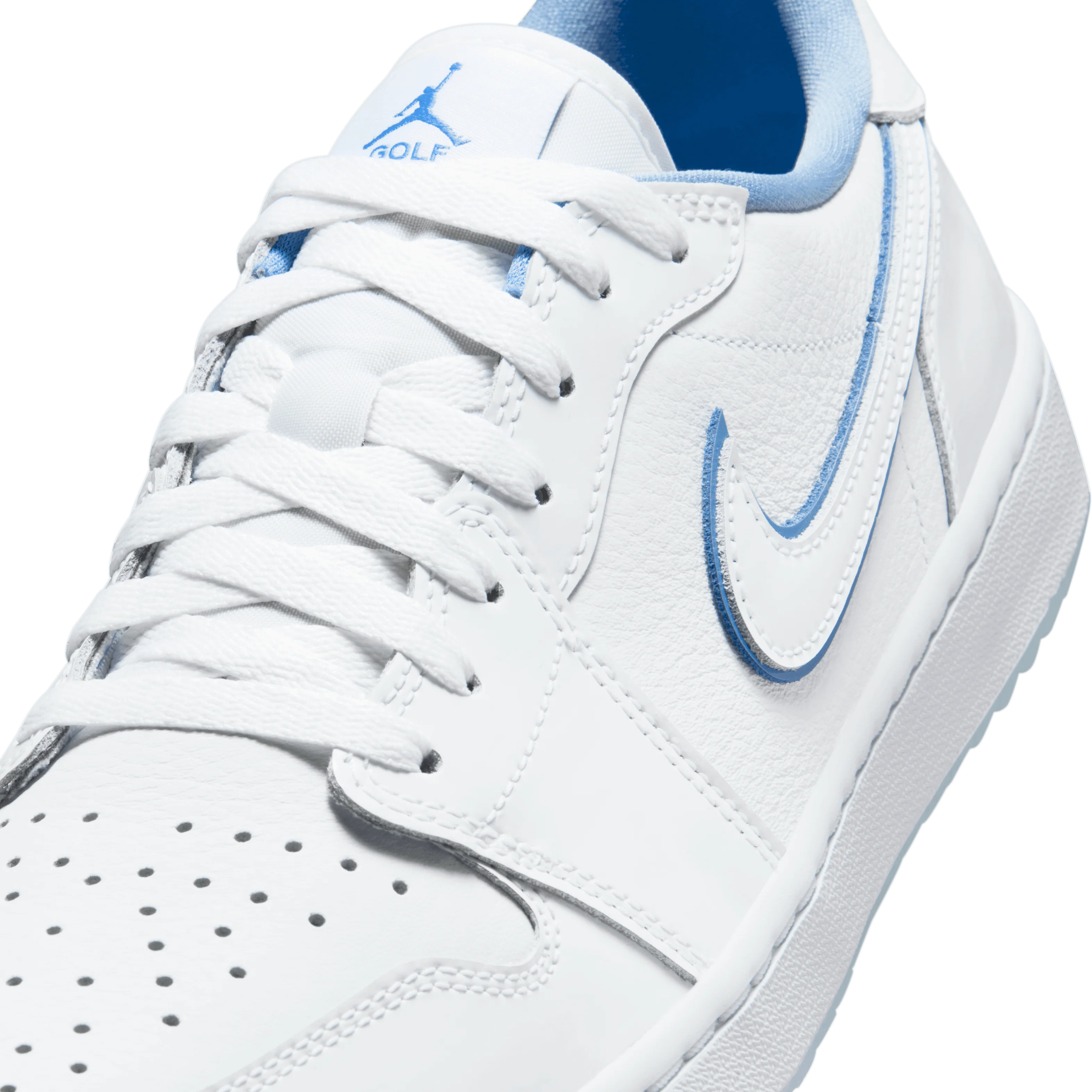 Air Jordan 1 Low G - White/Blue - Image 12