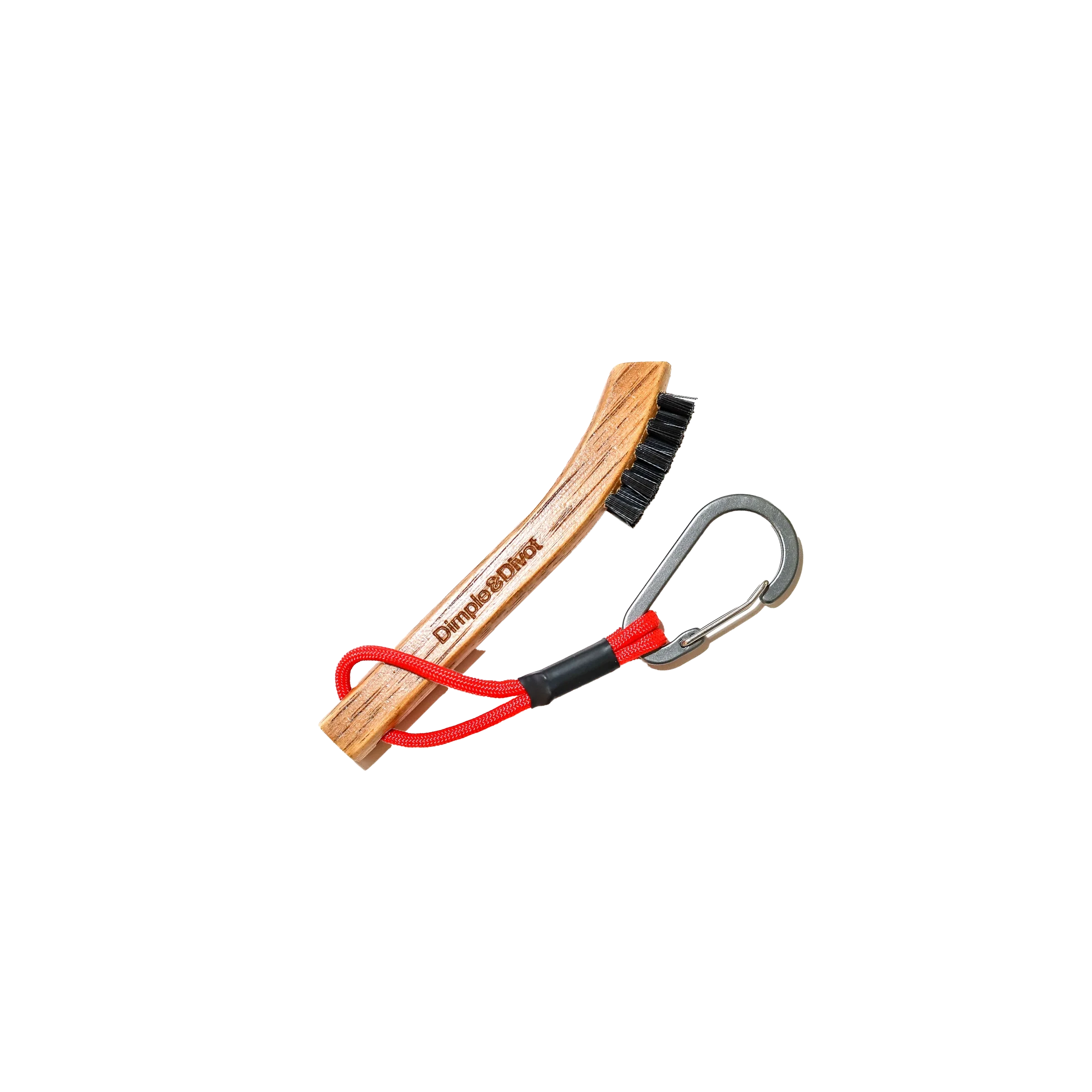 Dimple & Divot Mini Hickory Golf Brush - Haze - Image 3