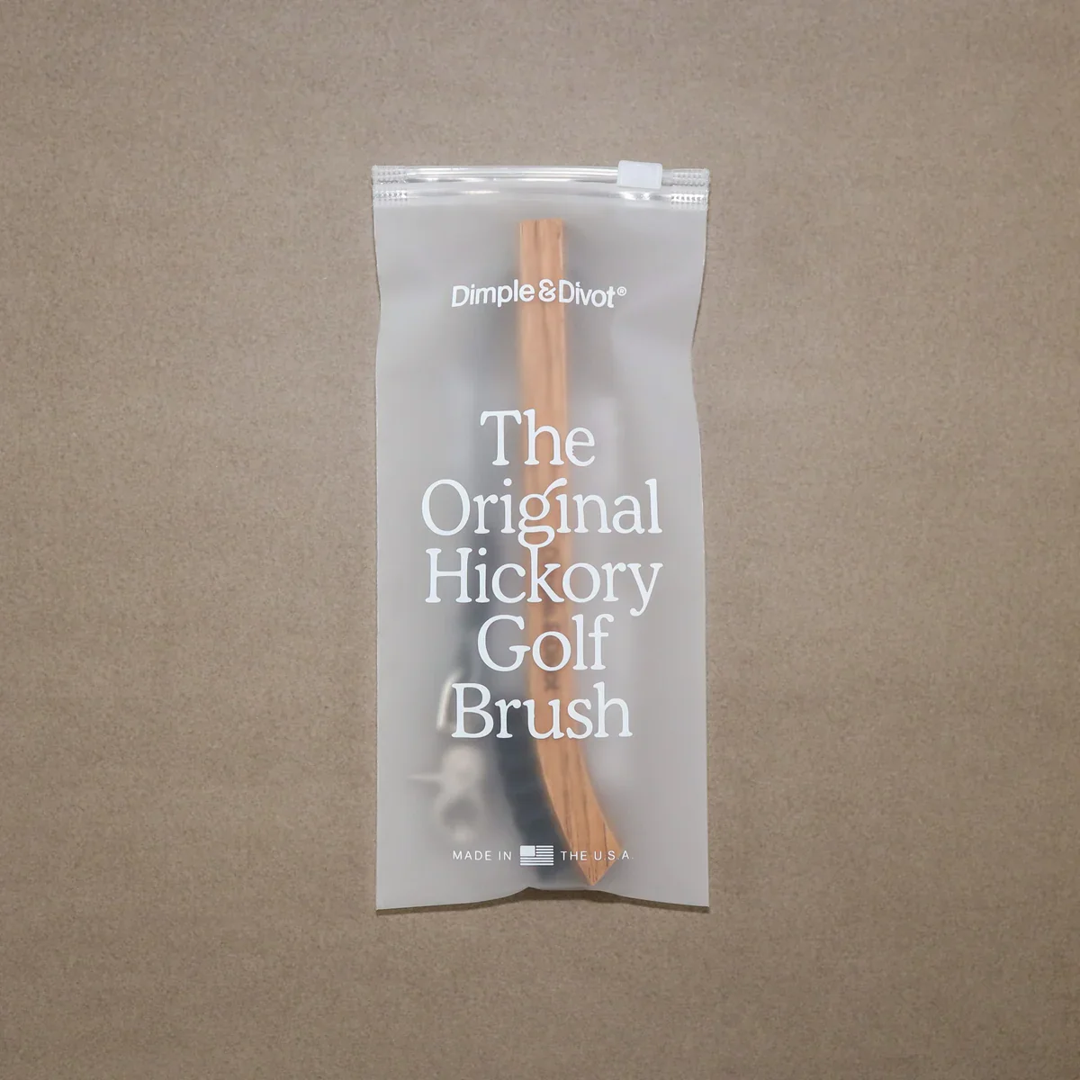 Dimple & Divot Original Hickory Golf Brush - Thicket - Image 4