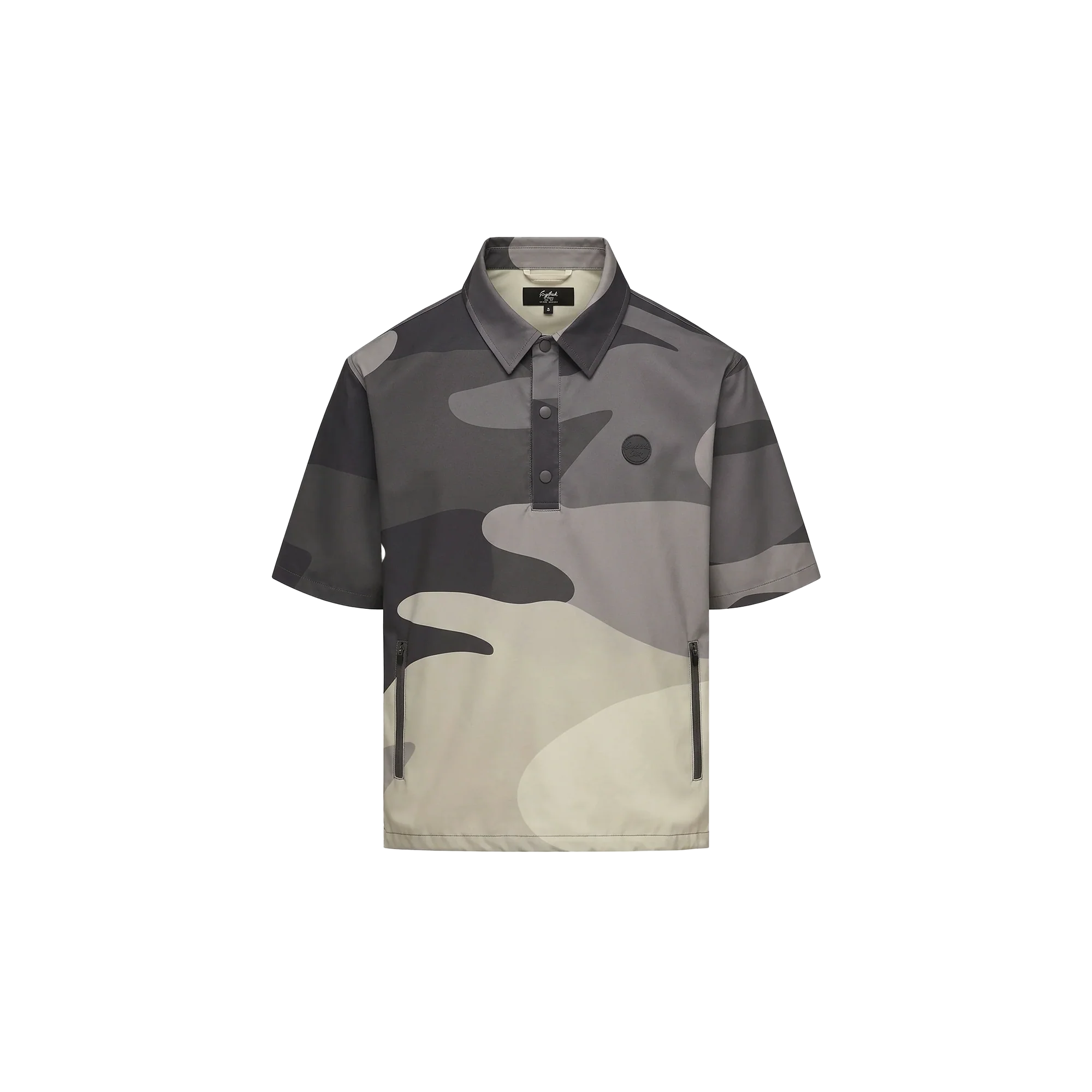 Eastside Golf Breaker Polo - Camo/Charcoal Grey - Image 3