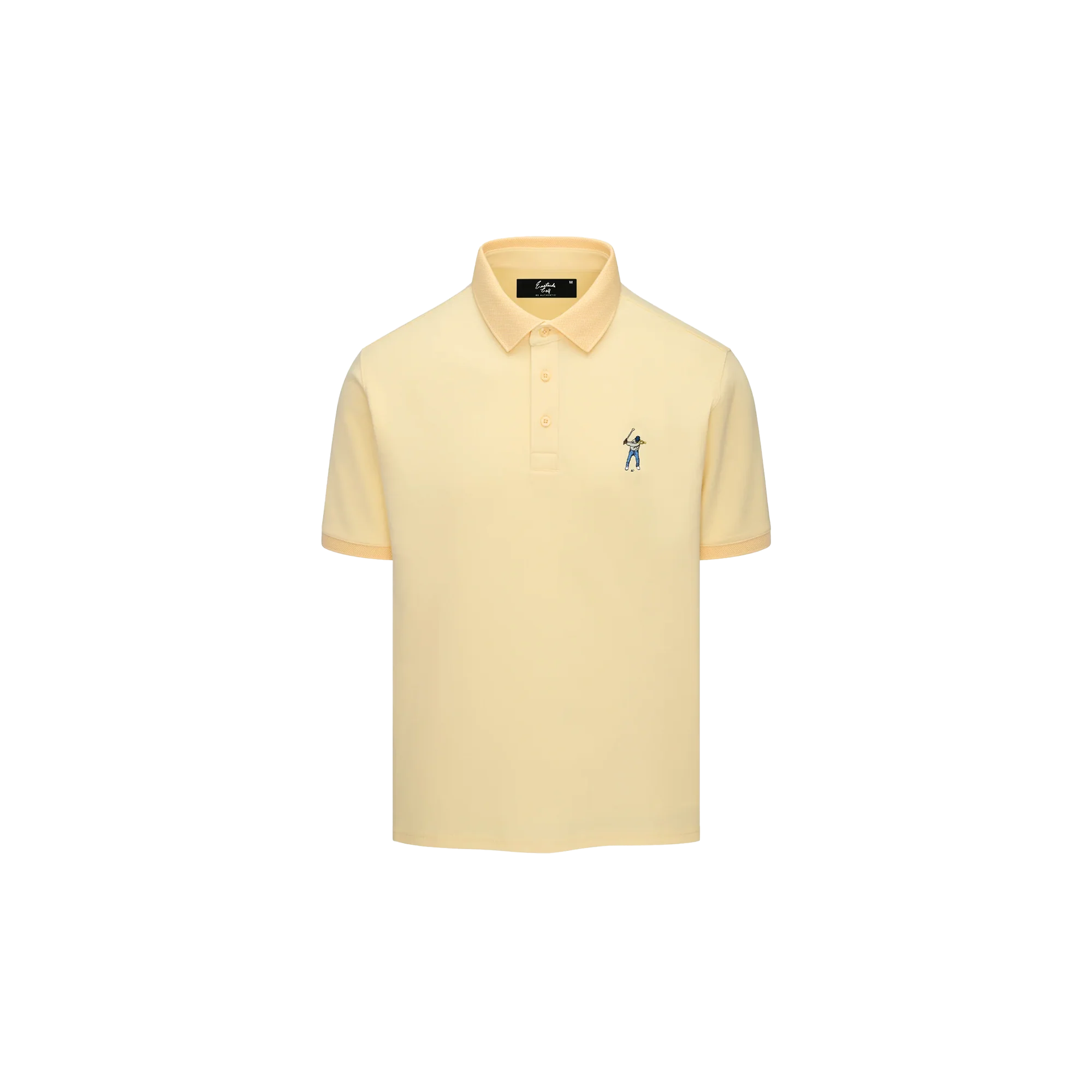 Eastside Golf Core Pique Polo - Mellow Yellow