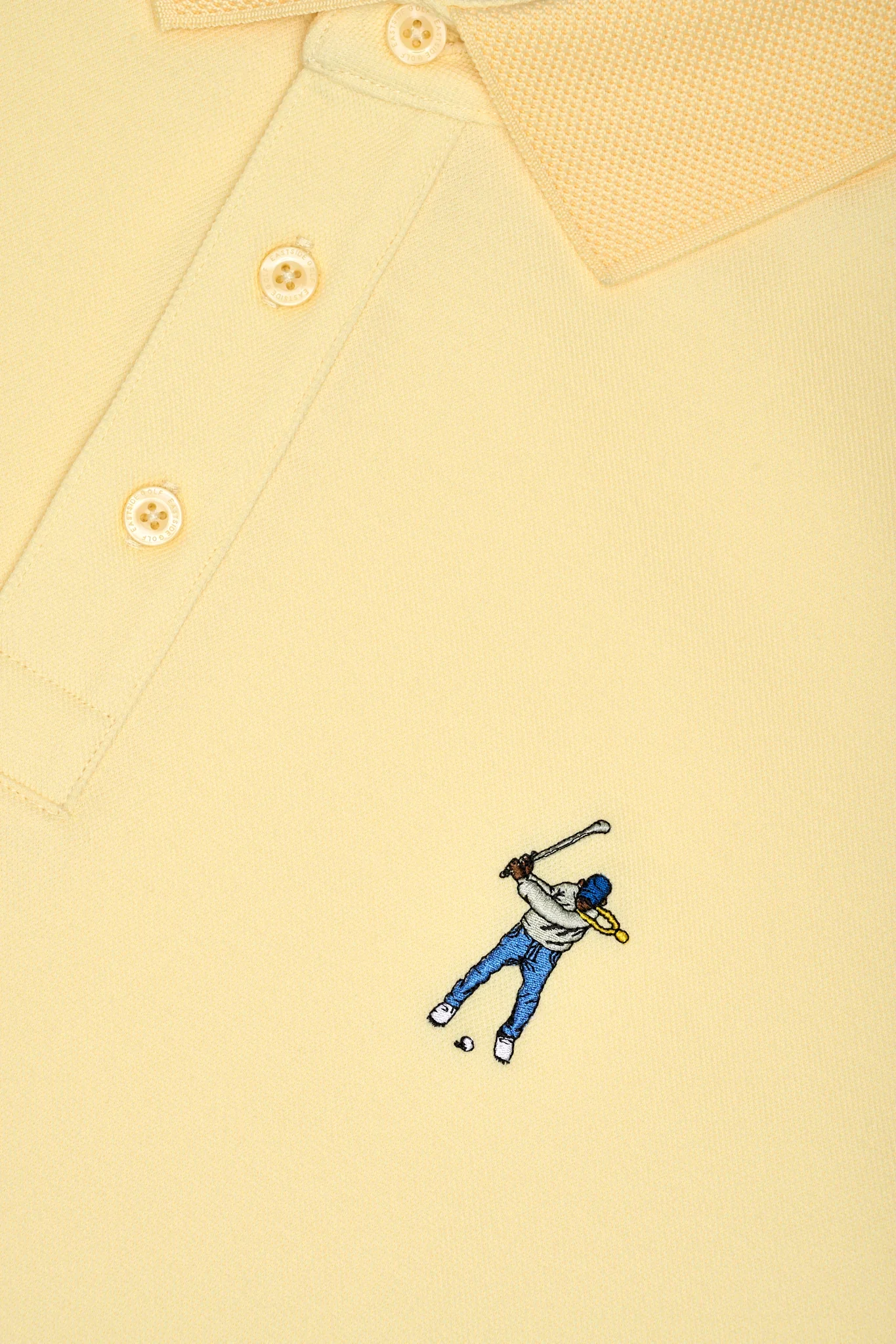 Eastside Golf Core Pique Polo - Mellow Yellow - Image 2