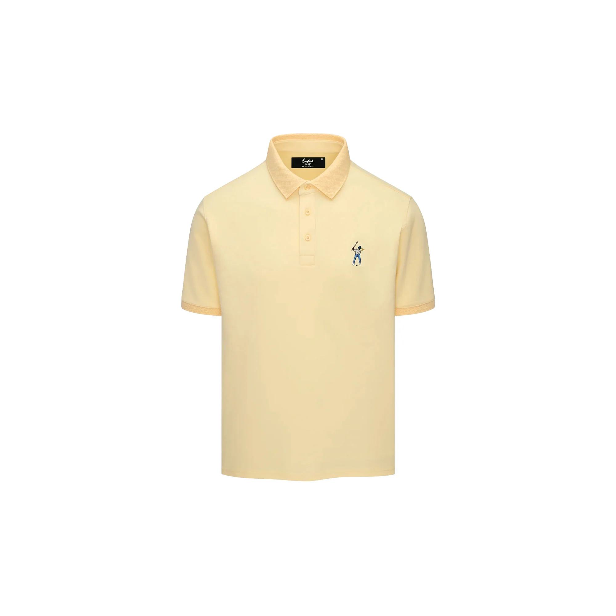 Eastside Golf Core Pique Polo - Mellow Yellow - Image 3