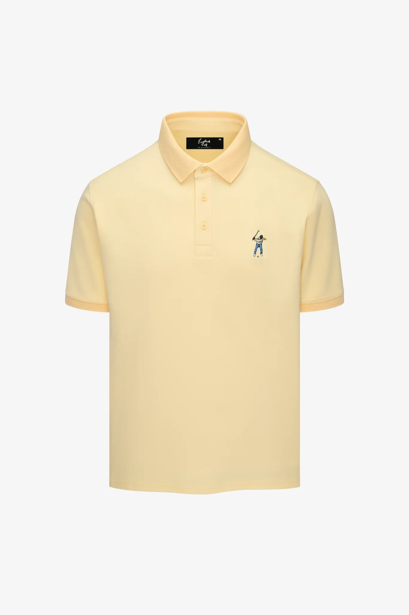 Eastside Golf Core Pique Polo - Mellow Yellow - Image 4