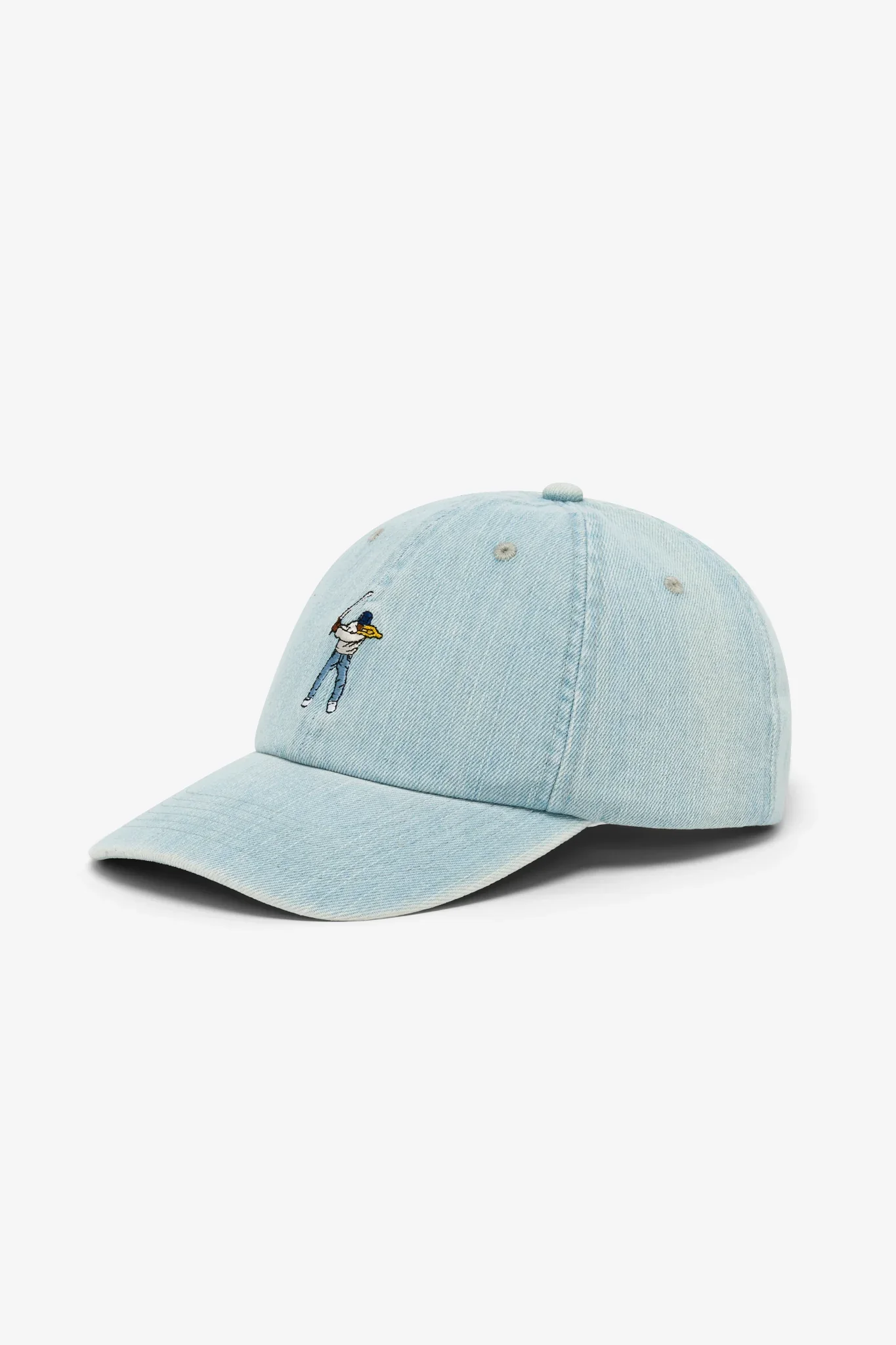 Eastside Golf Denim Swingman Dad Cap - Indigo - Image 4