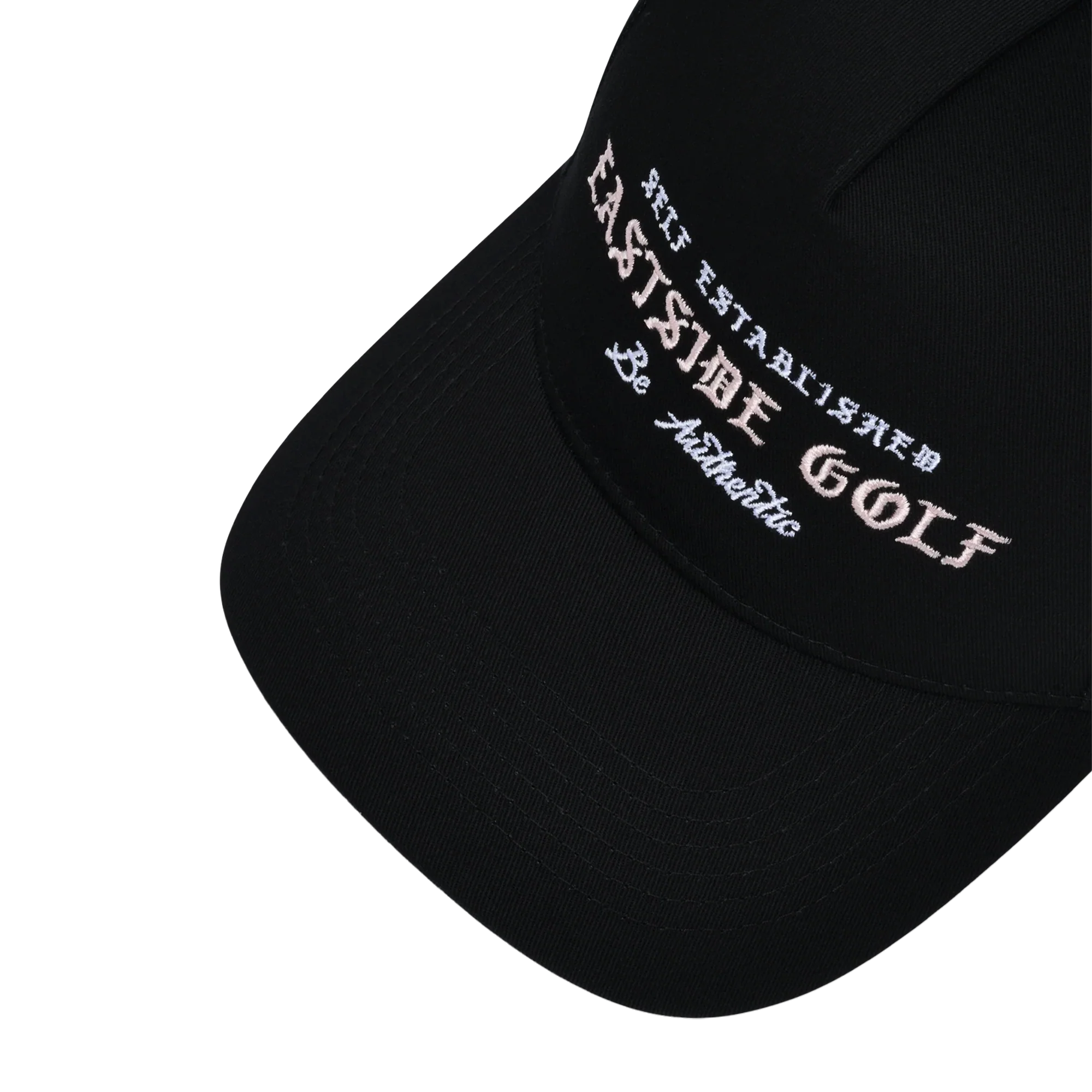 Eastside Golf Headline 5 Panel Hat - Black - Image 3