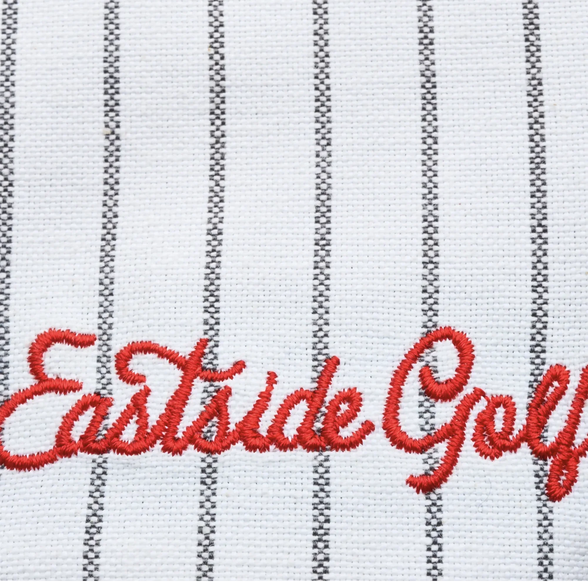 Eastside Golf Pinestripe 5 Panel Hat - White/Opal Grey - Image 3