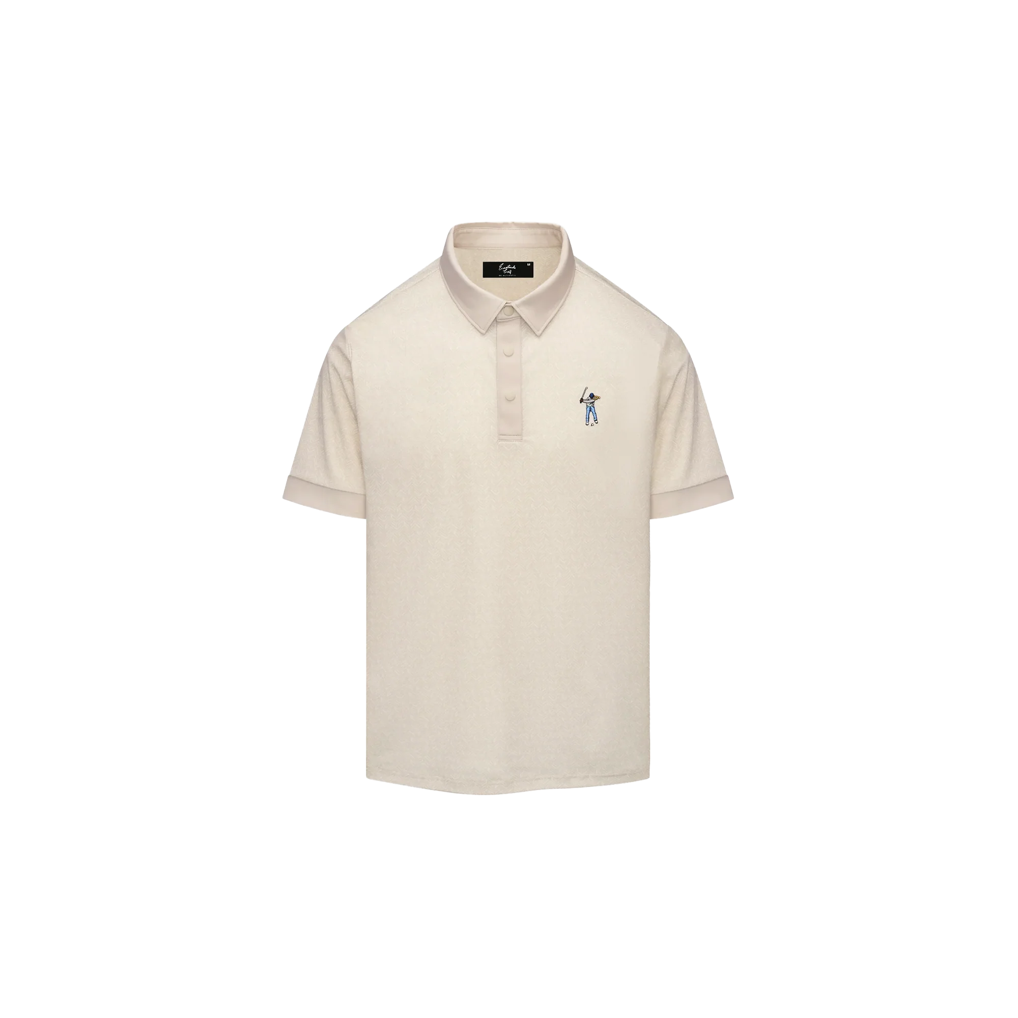 Eastside Golf Snap Placket Polo - Jetstream/Pumice