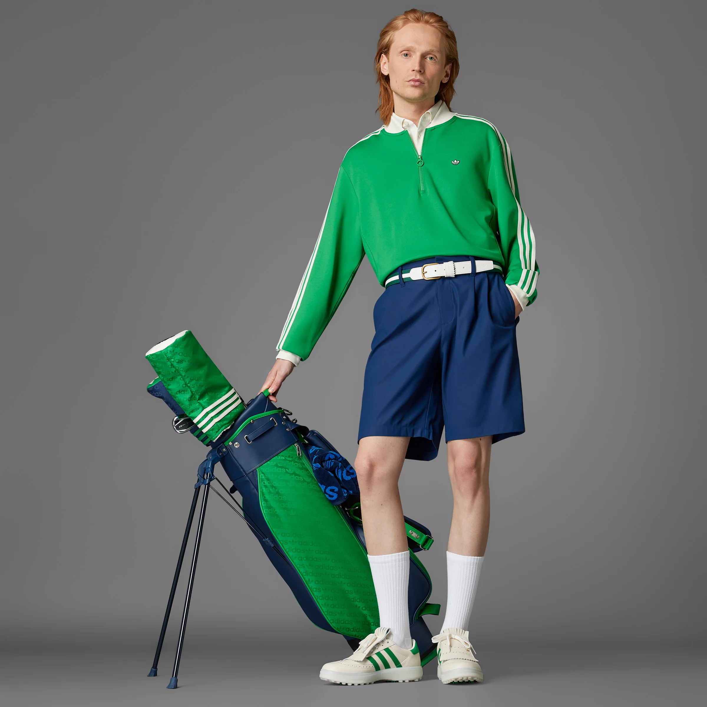 adidas Originals F 3 Str 1/4 Zip - Green - Image 10