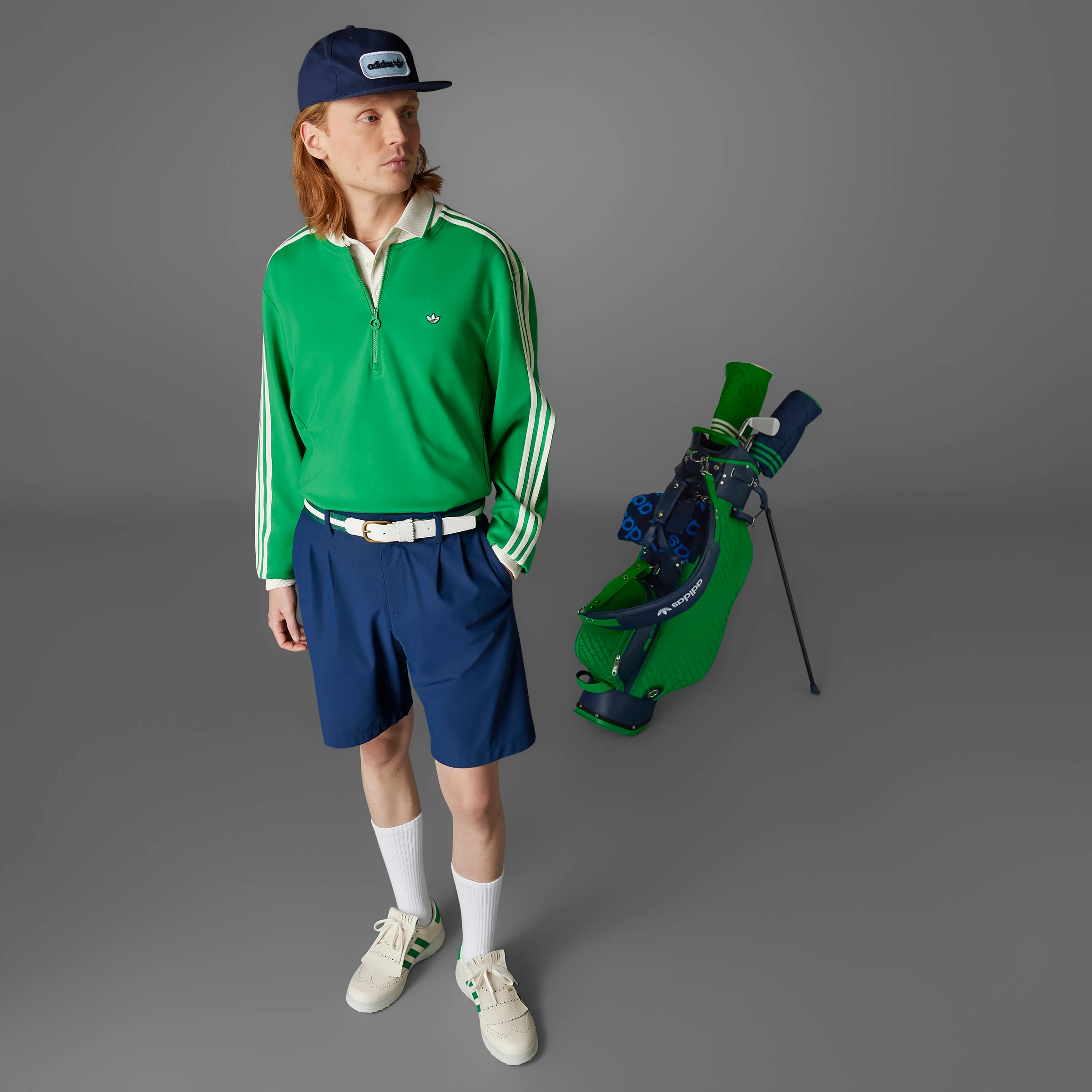 adidas Originals F 3 Str 1/4 Zip - Green - Image 14