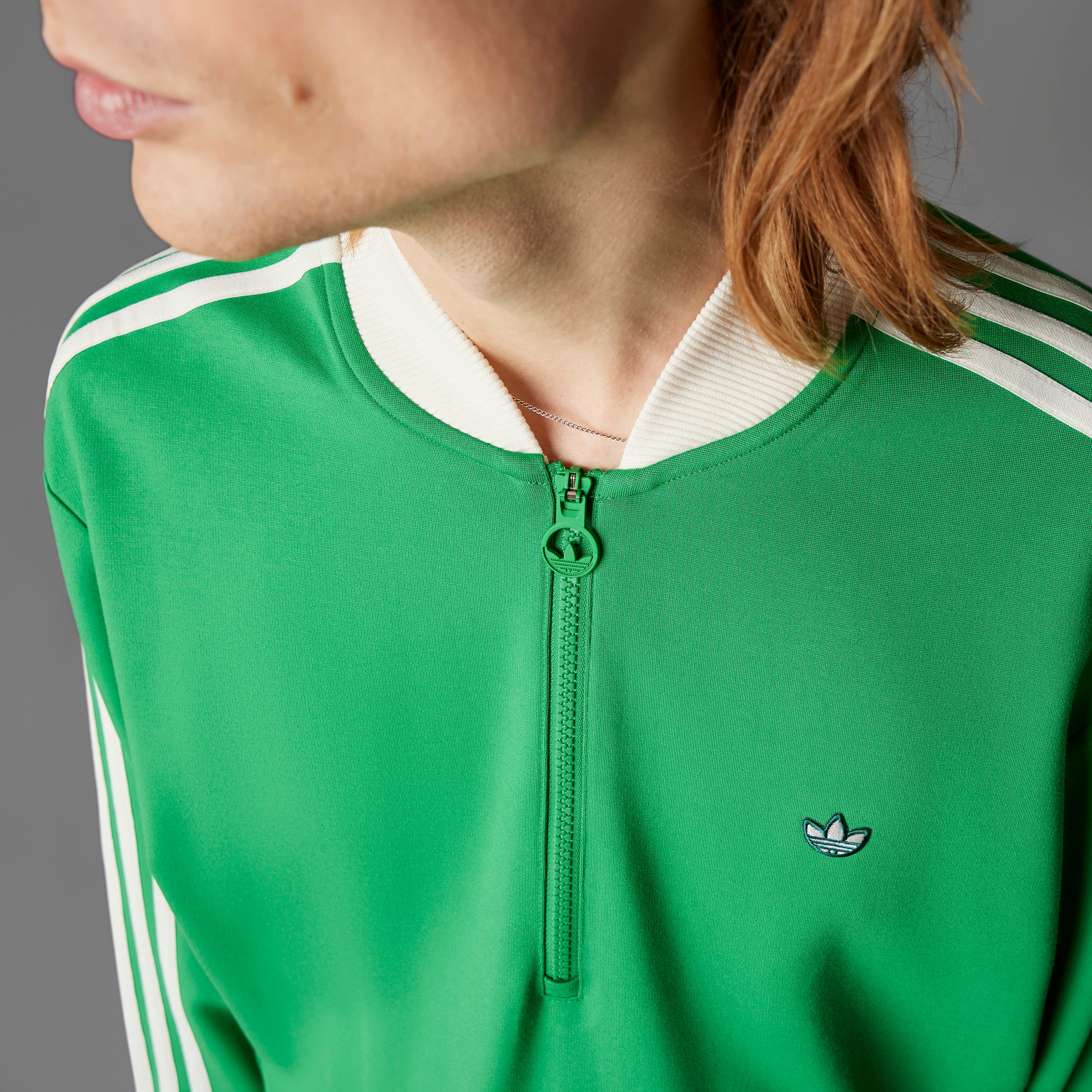 adidas Originals F 3 Str 1/4 Zip - Green - Image 16