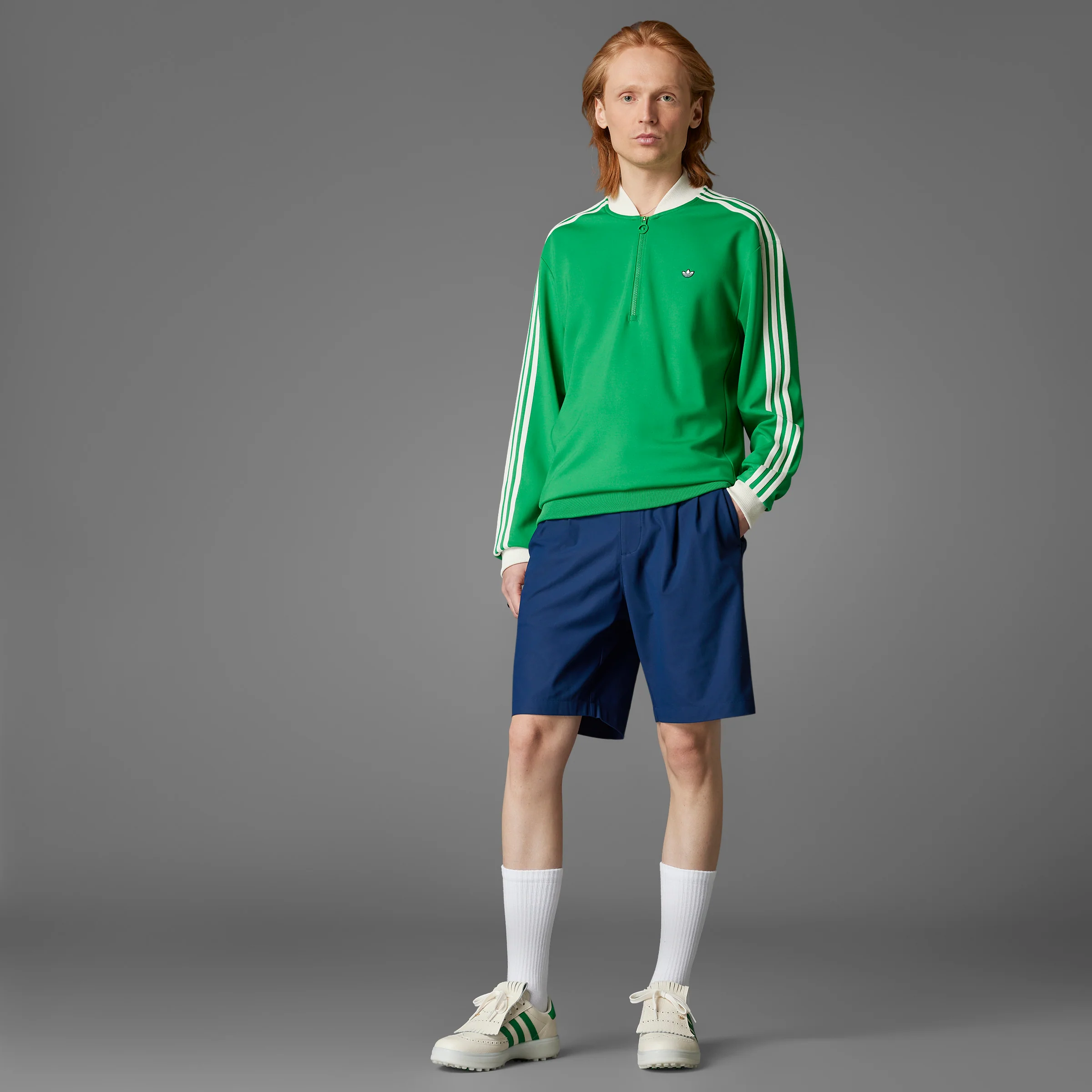 adidas Originals F 3 Str 1/4 Zip - Green - Image 17