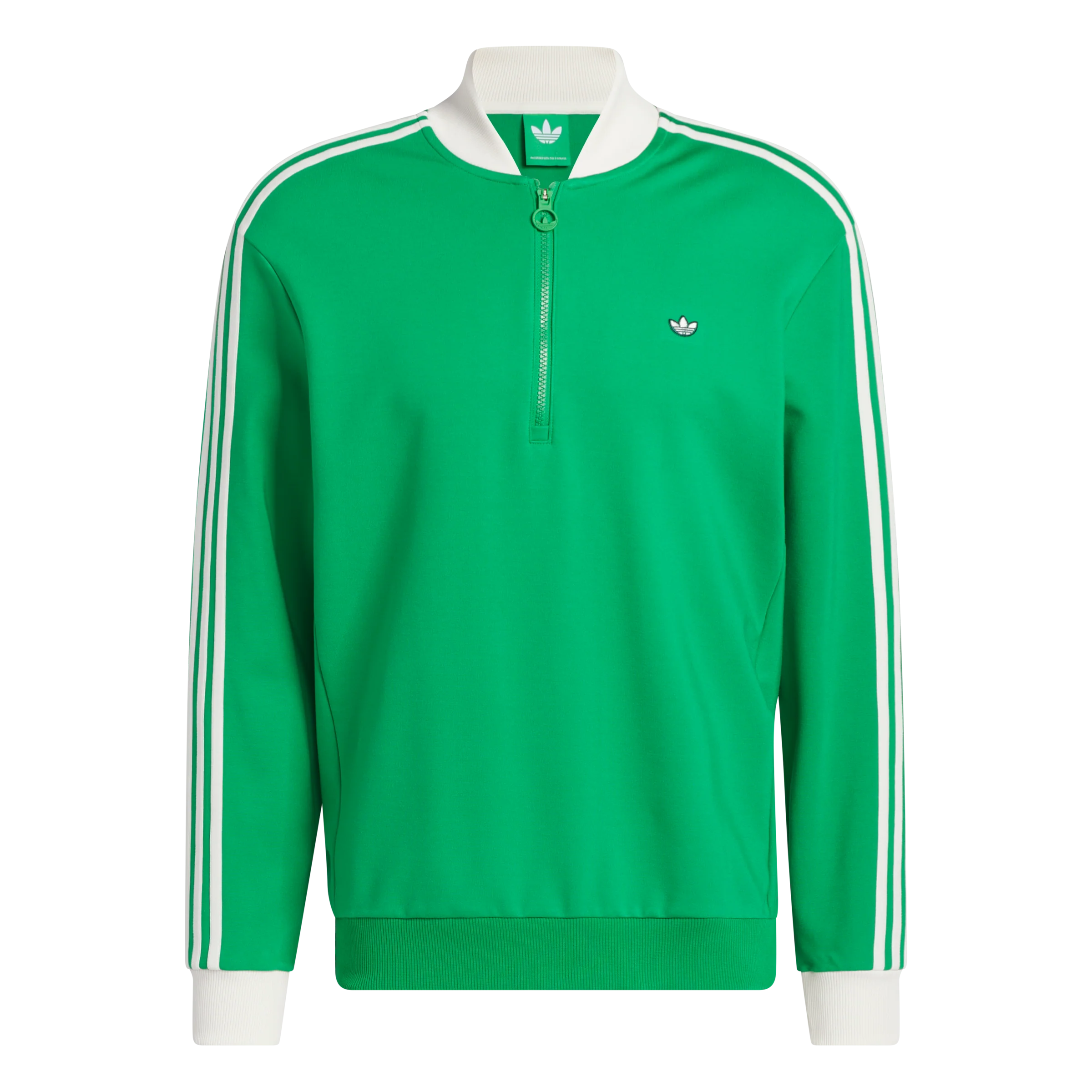 adidas Originals F 3 Str 1/4 Zip - Green - Image 3