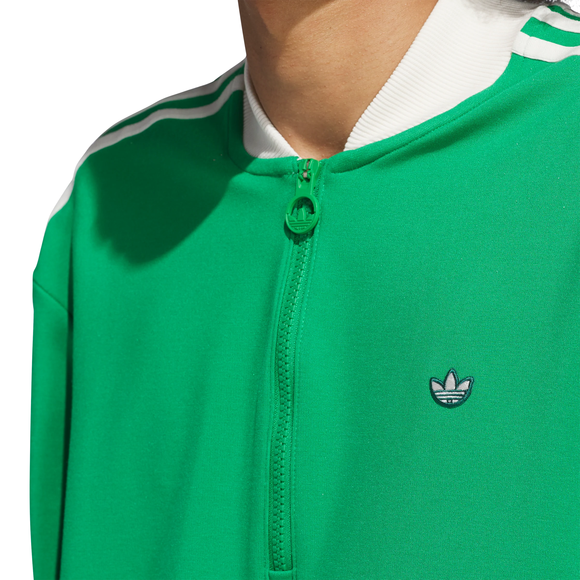 adidas Originals F 3 Str 1/4 Zip - Green - Image 8