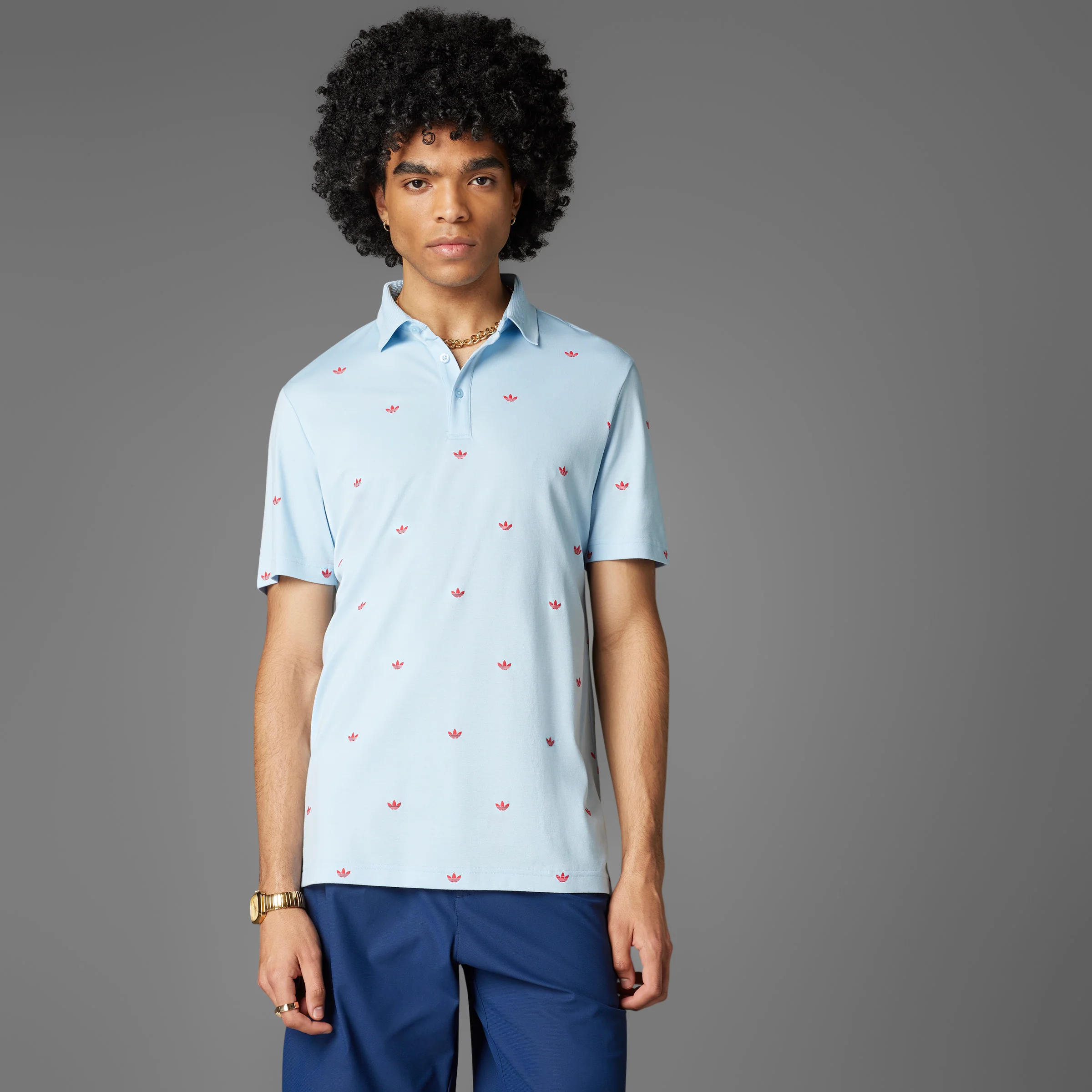 adidas Originals F Novelty Polo - Clear Sky - Image 10
