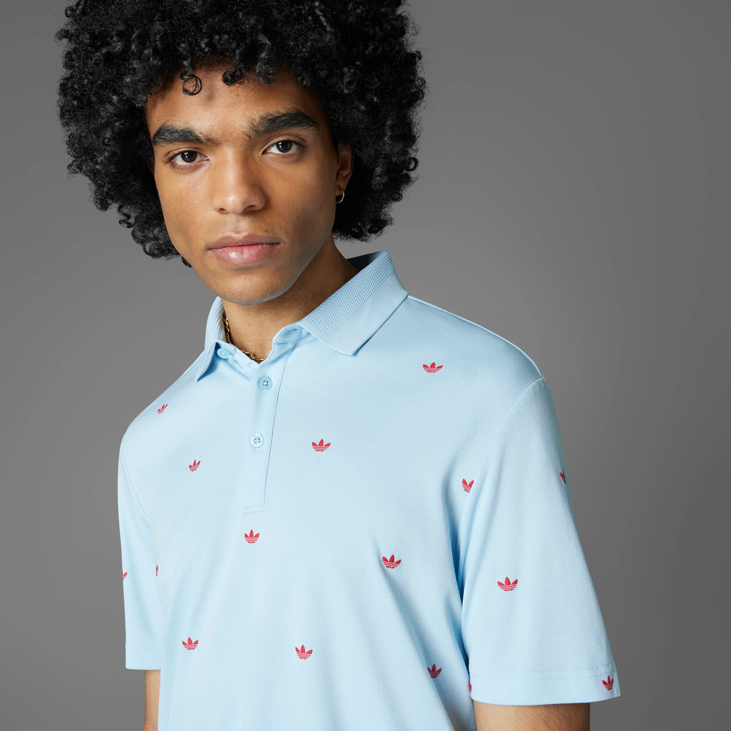 adidas Originals F Novelty Polo - Clear Sky - Image 12