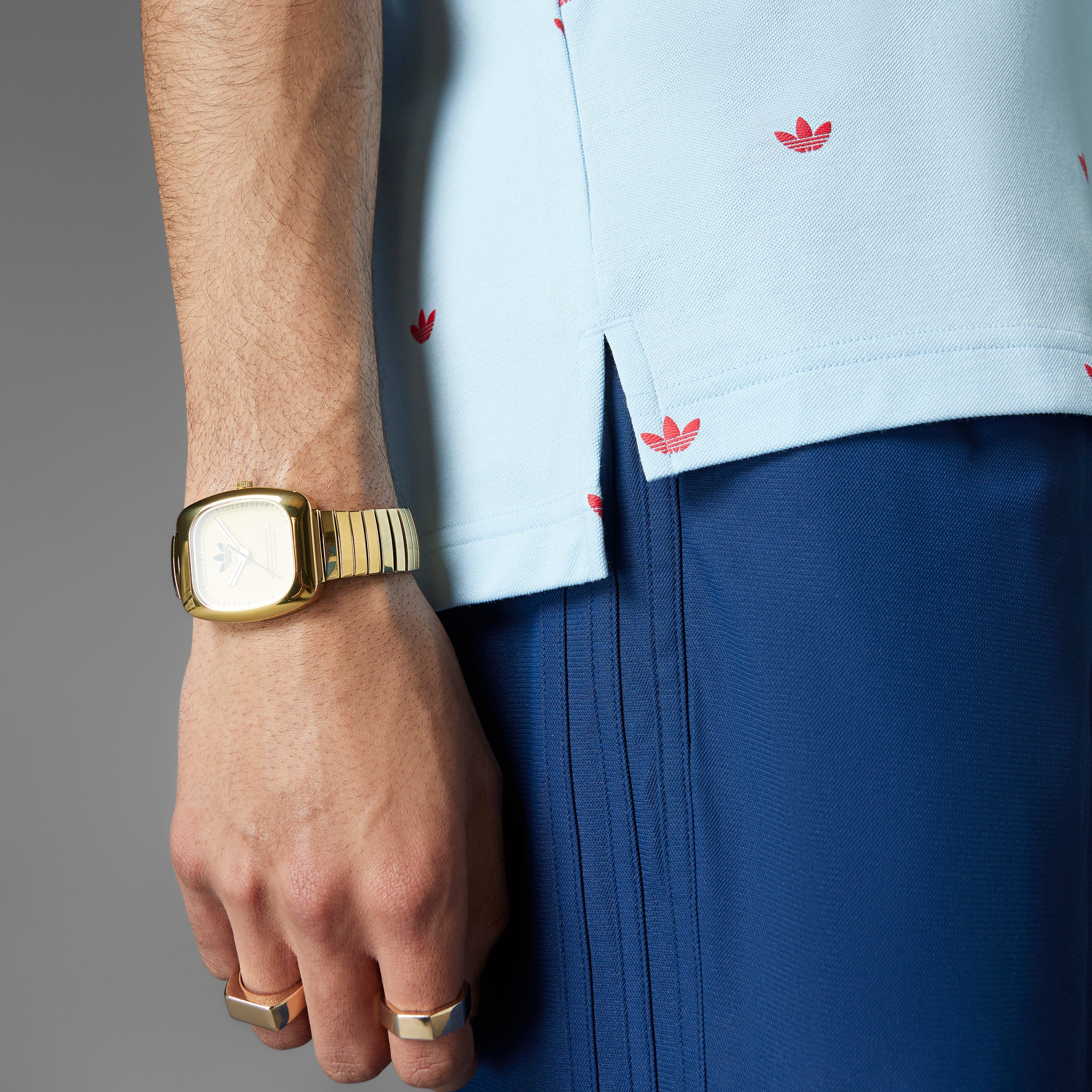 adidas Originals F Novelty Polo - Clear Sky - Image 14