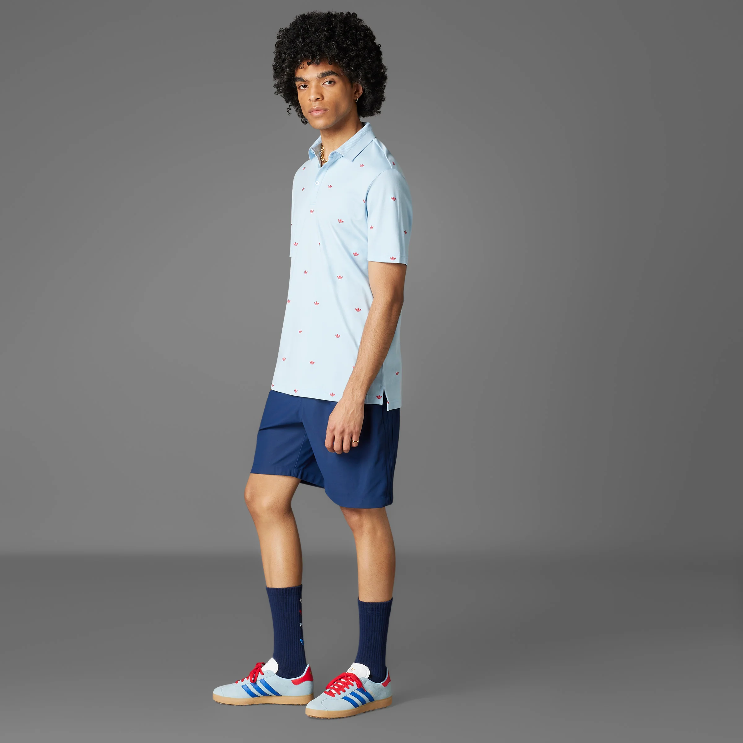 adidas Originals F Novelty Polo - Clear Sky - Image 16