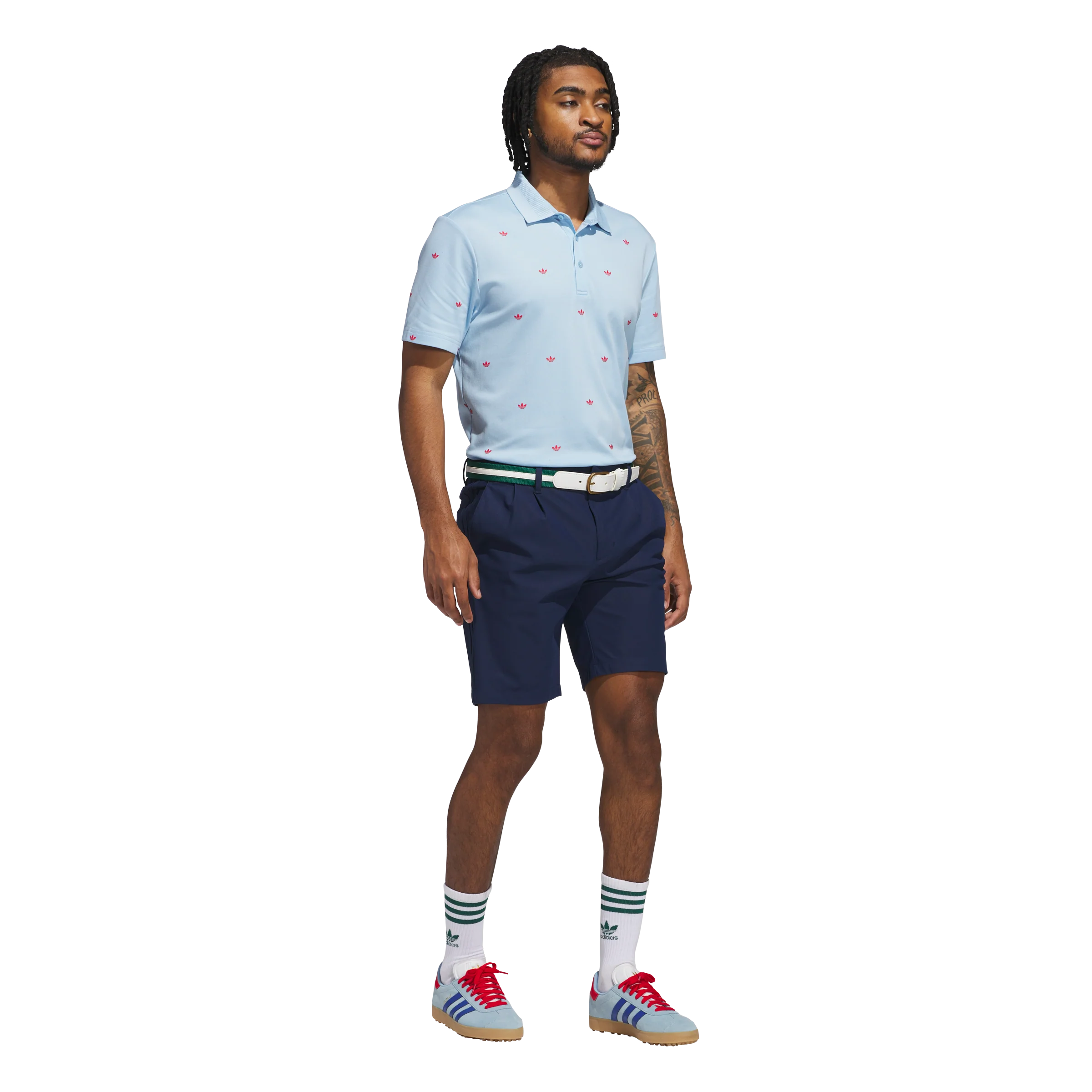 adidas Originals F Novelty Polo - Clear Sky - Image 5