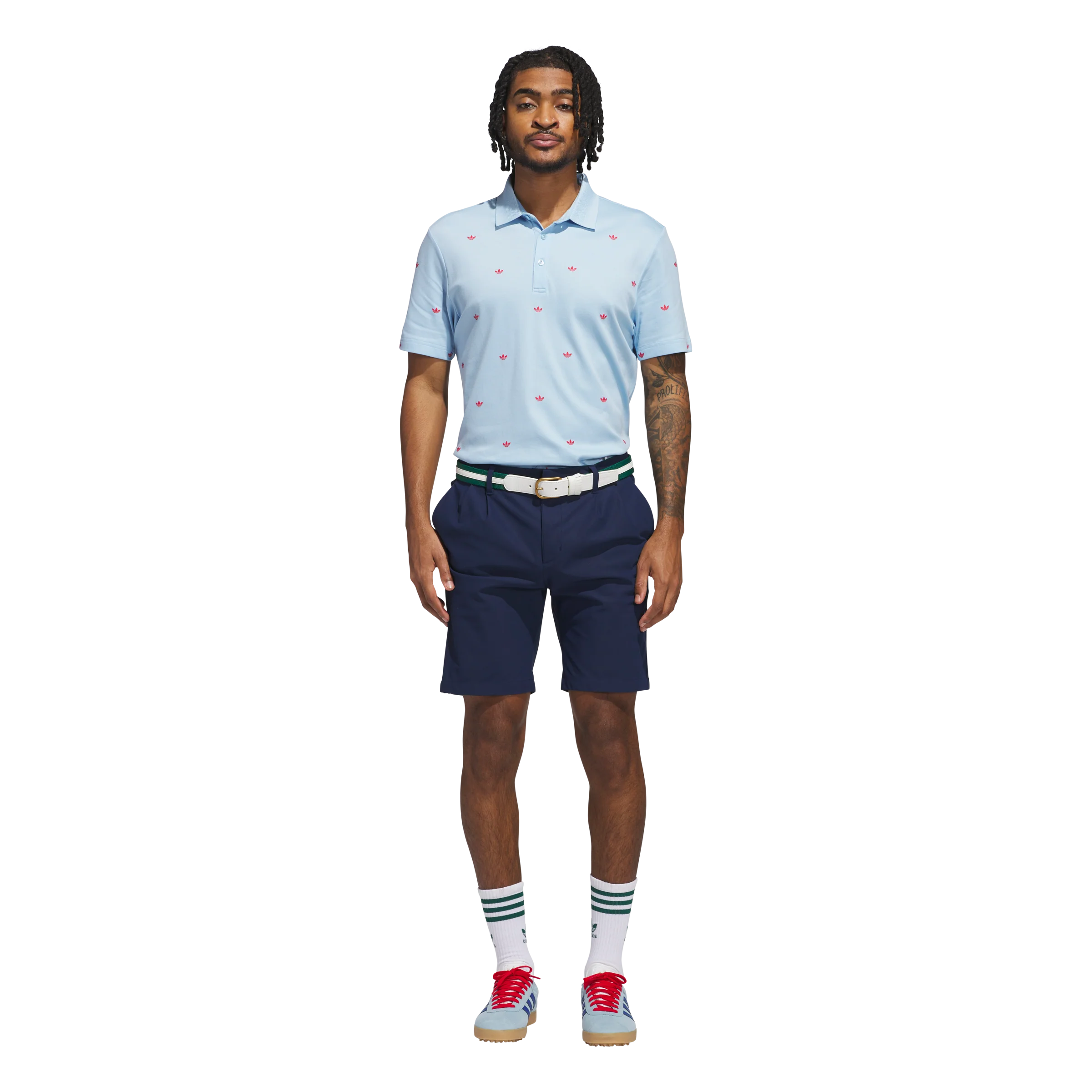 adidas Originals F Novelty Polo - Clear Sky - Image 6