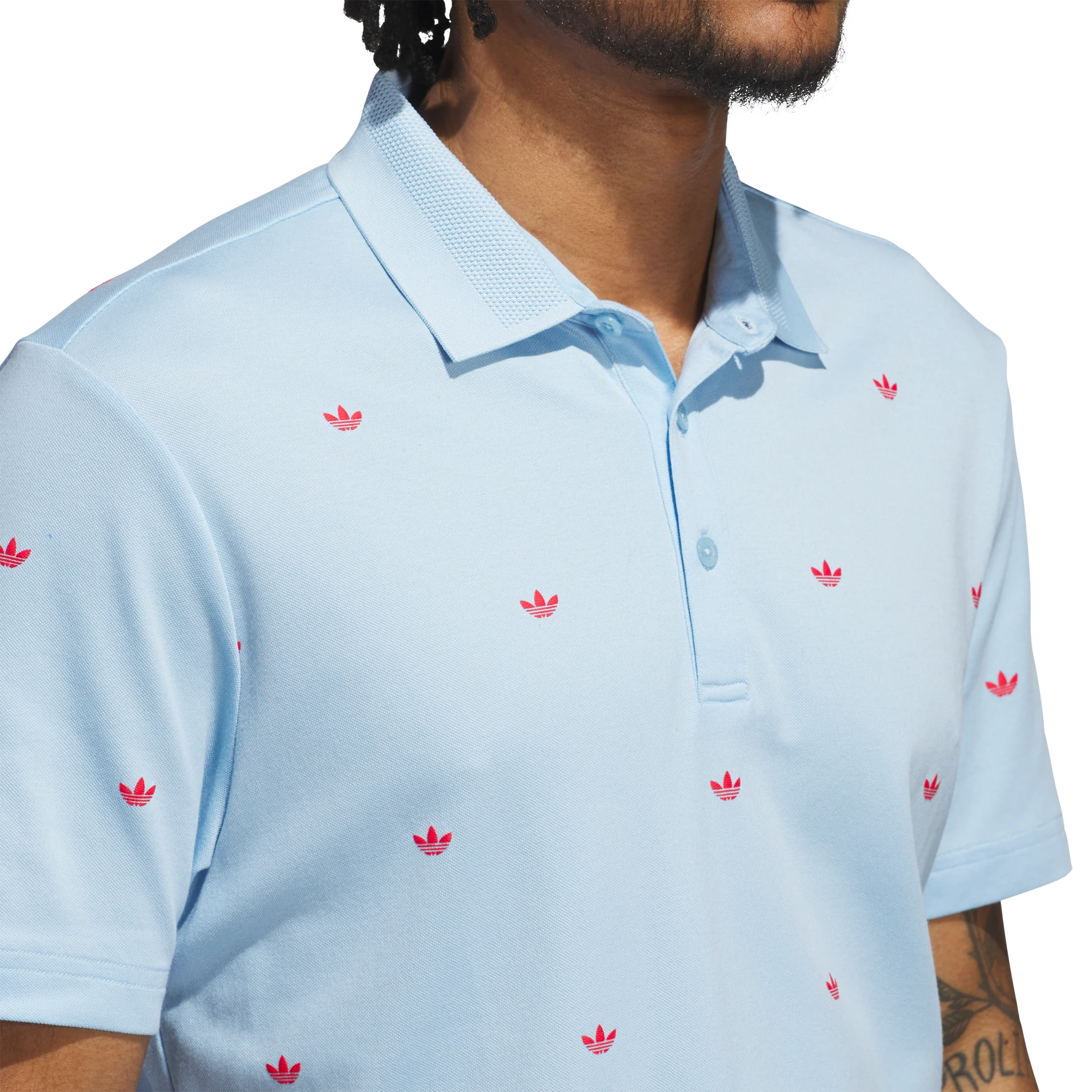 adidas Originals F Novelty Polo - Clear Sky - Image 7