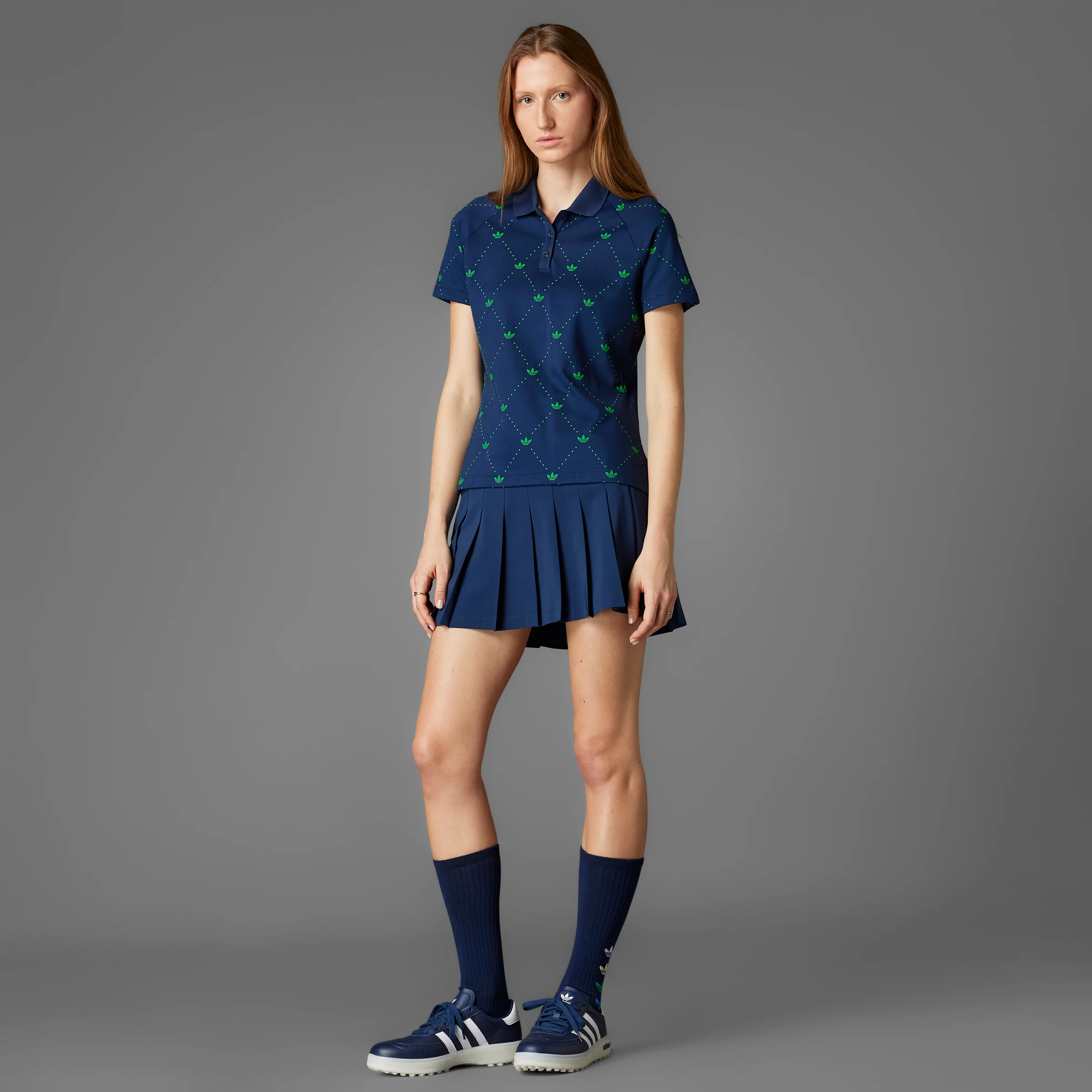 adidas Originals F Novilty Polo Women's - Night Indigo - Image 9