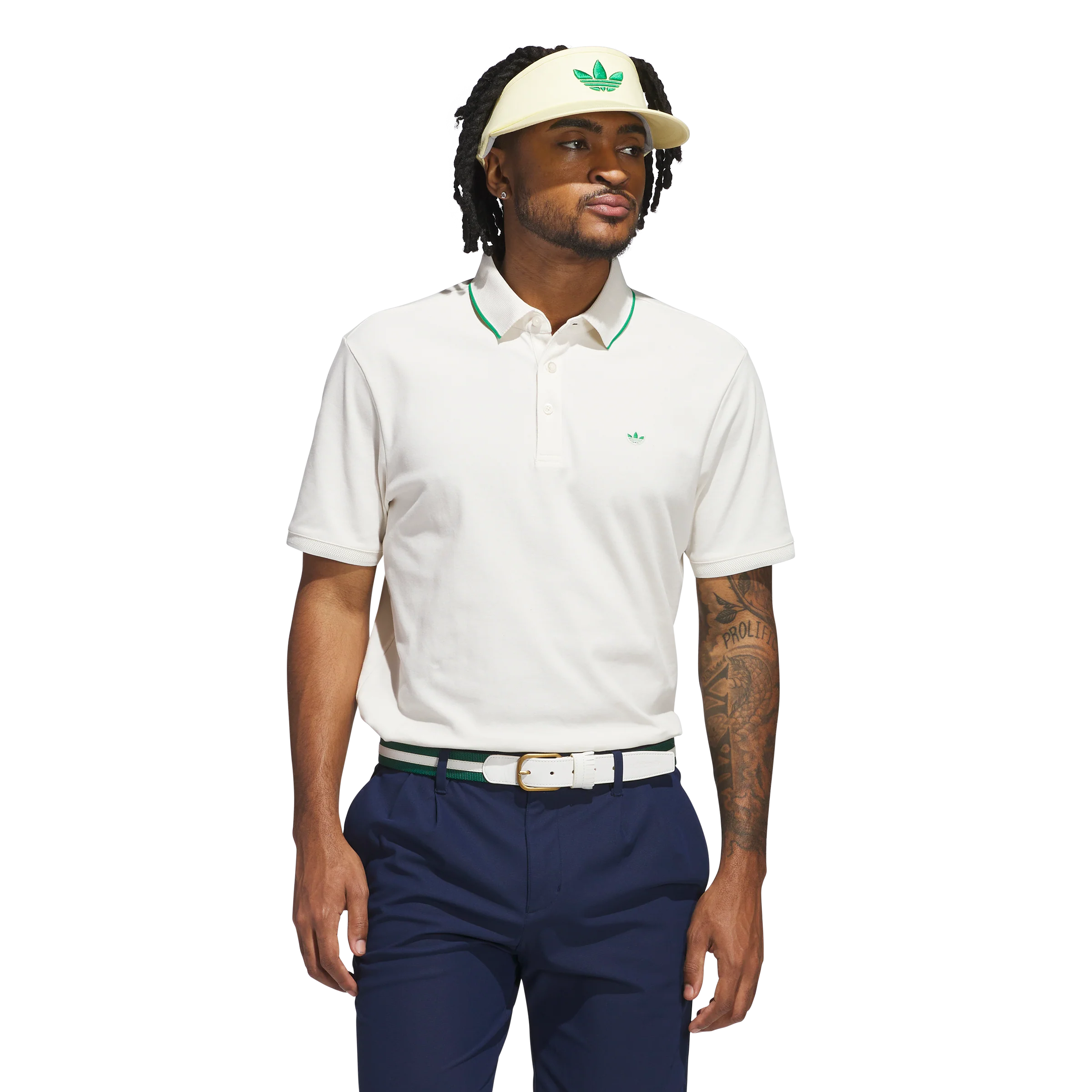 adidas Originals F Solid Polo LC - White - Image 2