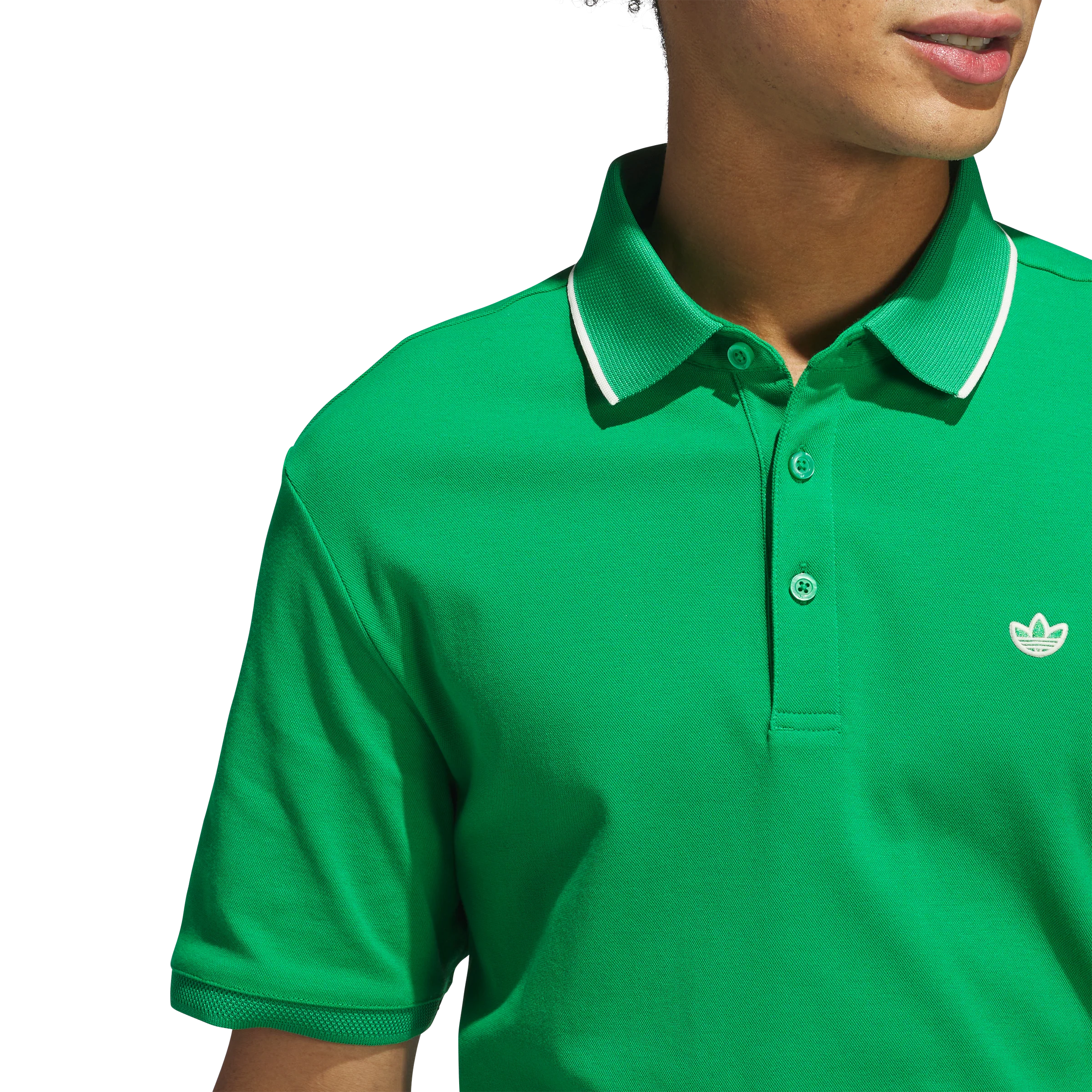 adidas Originals F Solid Polo LC - Green - Image 8