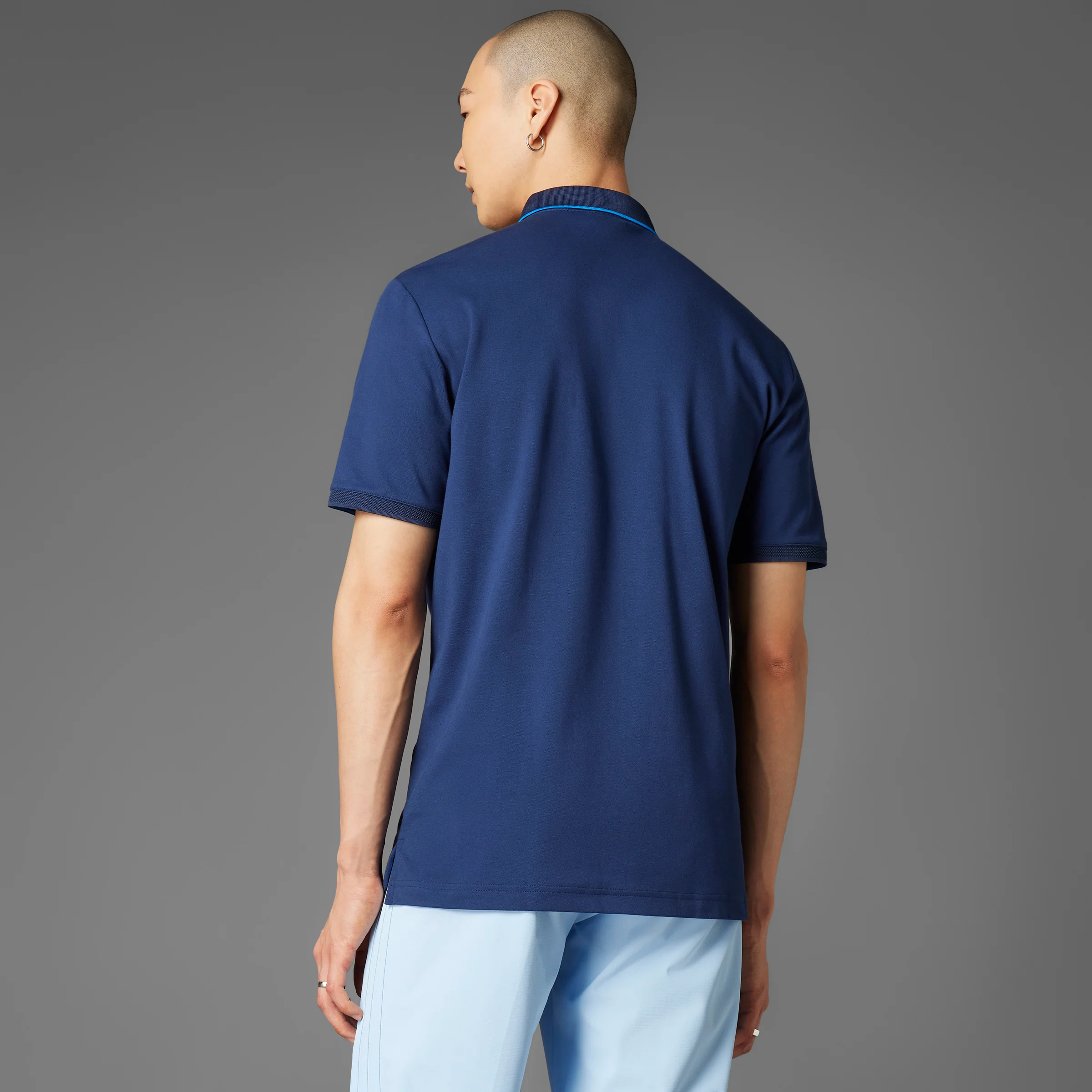 adidas Originals F Solid Polo LC - Night Indigo - Image 19