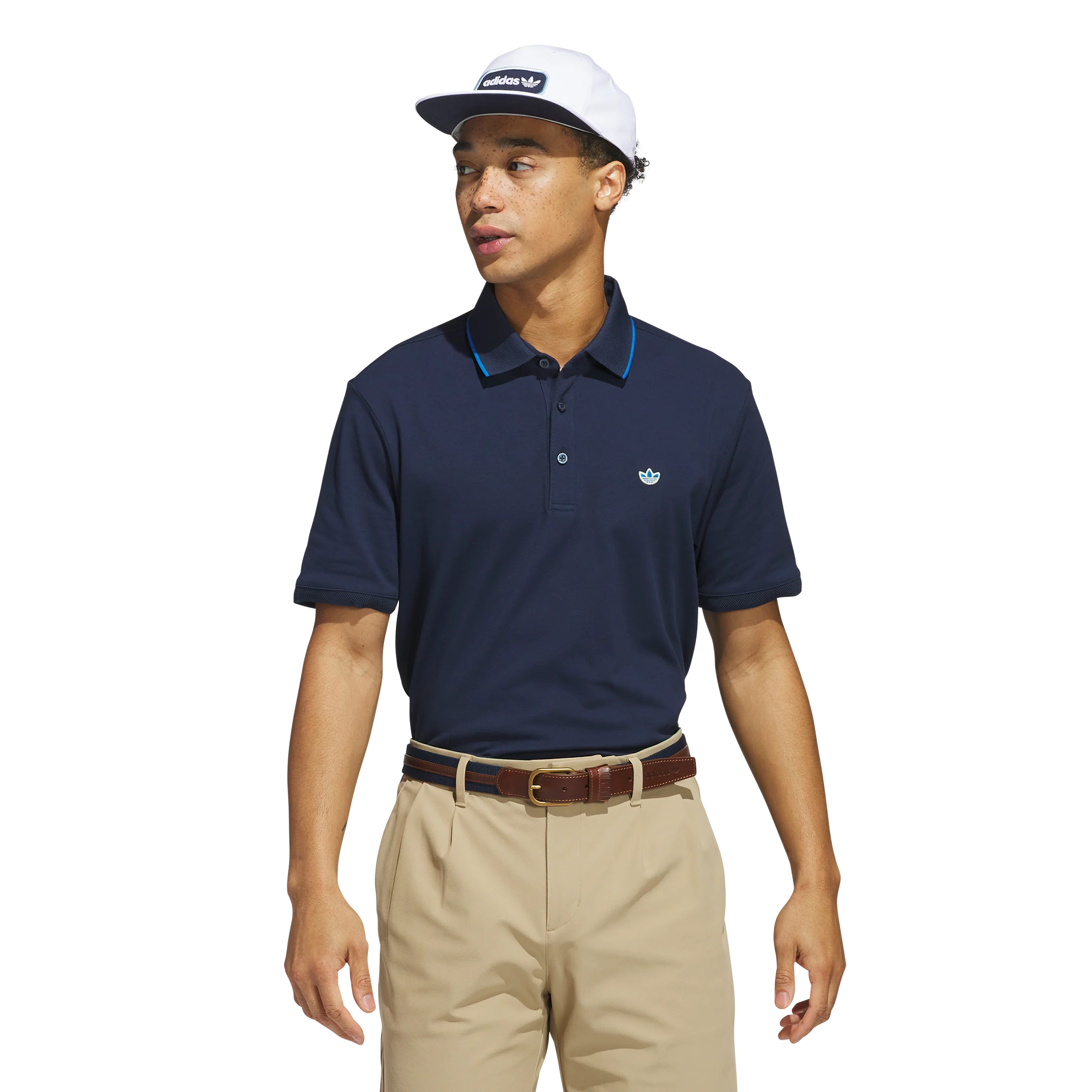 adidas Originals F Solid Polo LC - Night Indigo - Image 2