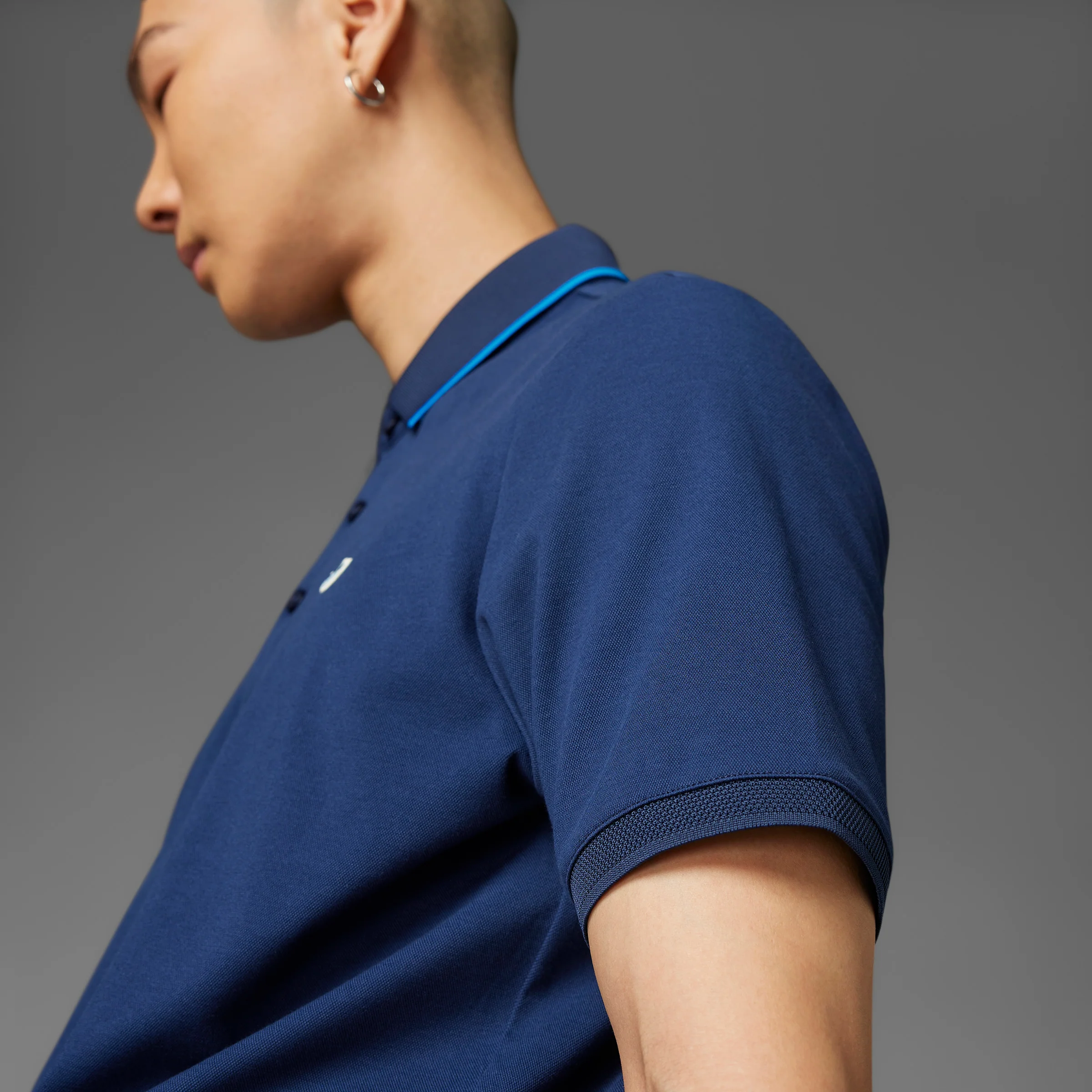 adidas Originals F Solid Polo LC - Night Indigo - Image 24