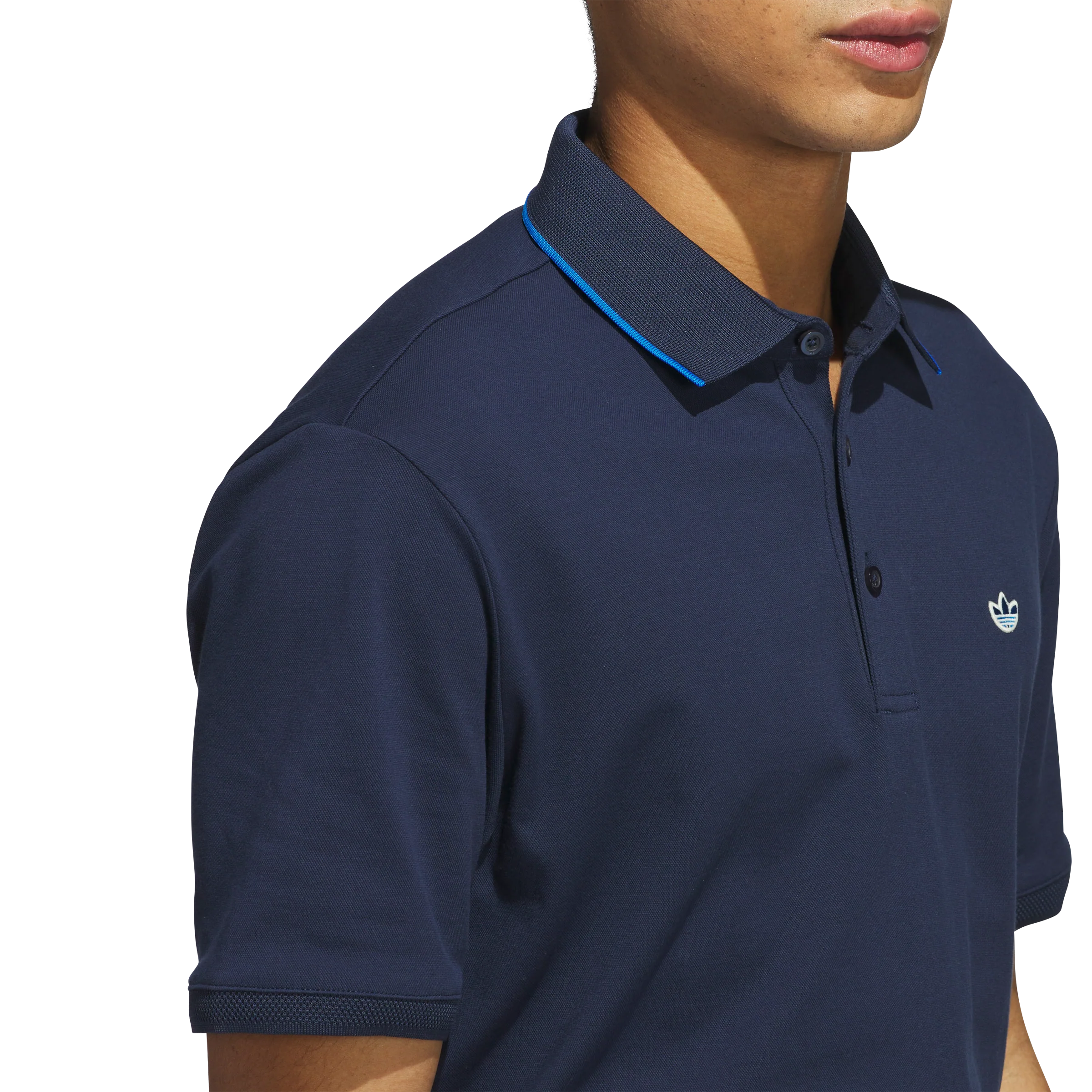 adidas Originals F Solid Polo LC - Night Indigo - Image 8