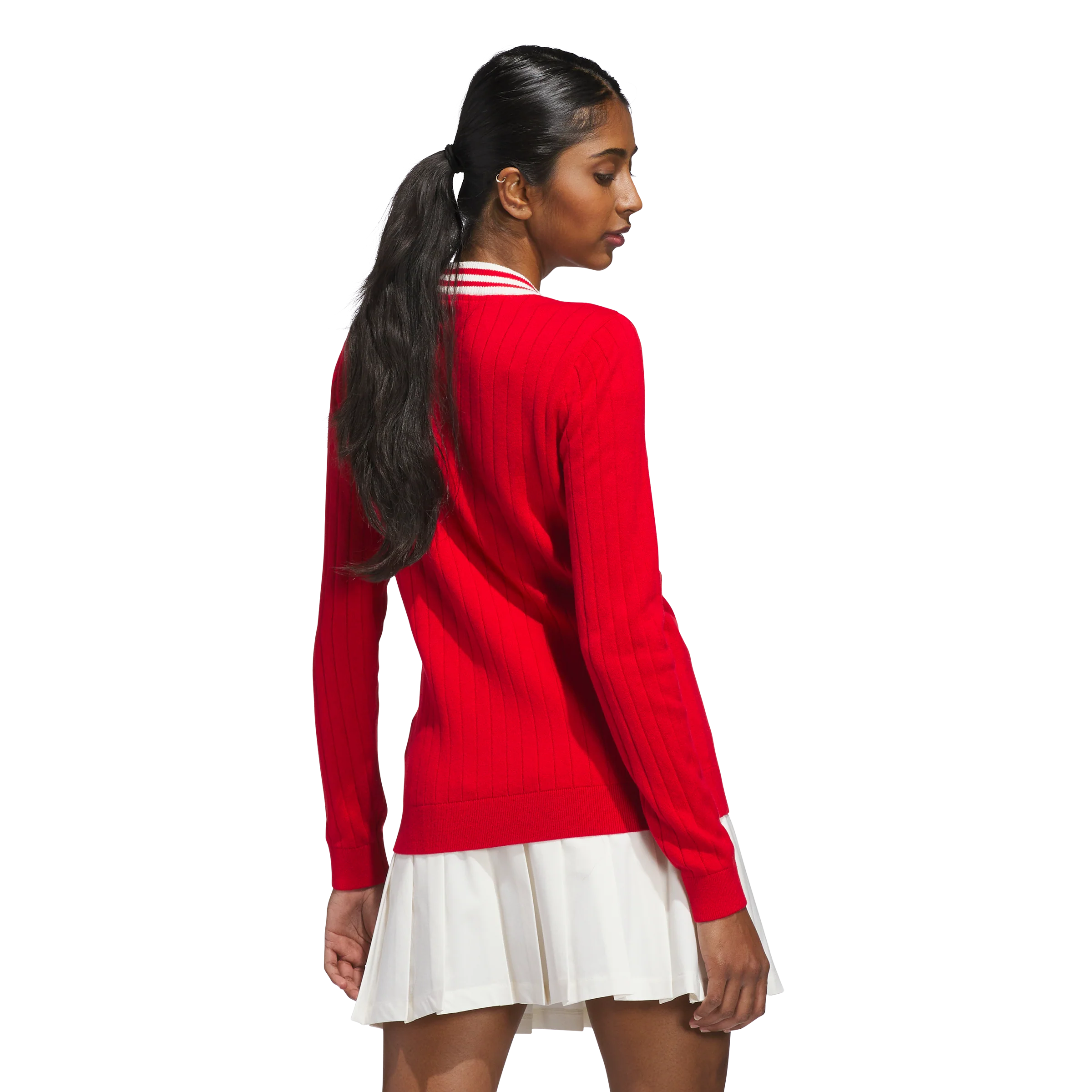 adidas Originals F Sweater W - Red - Image 4