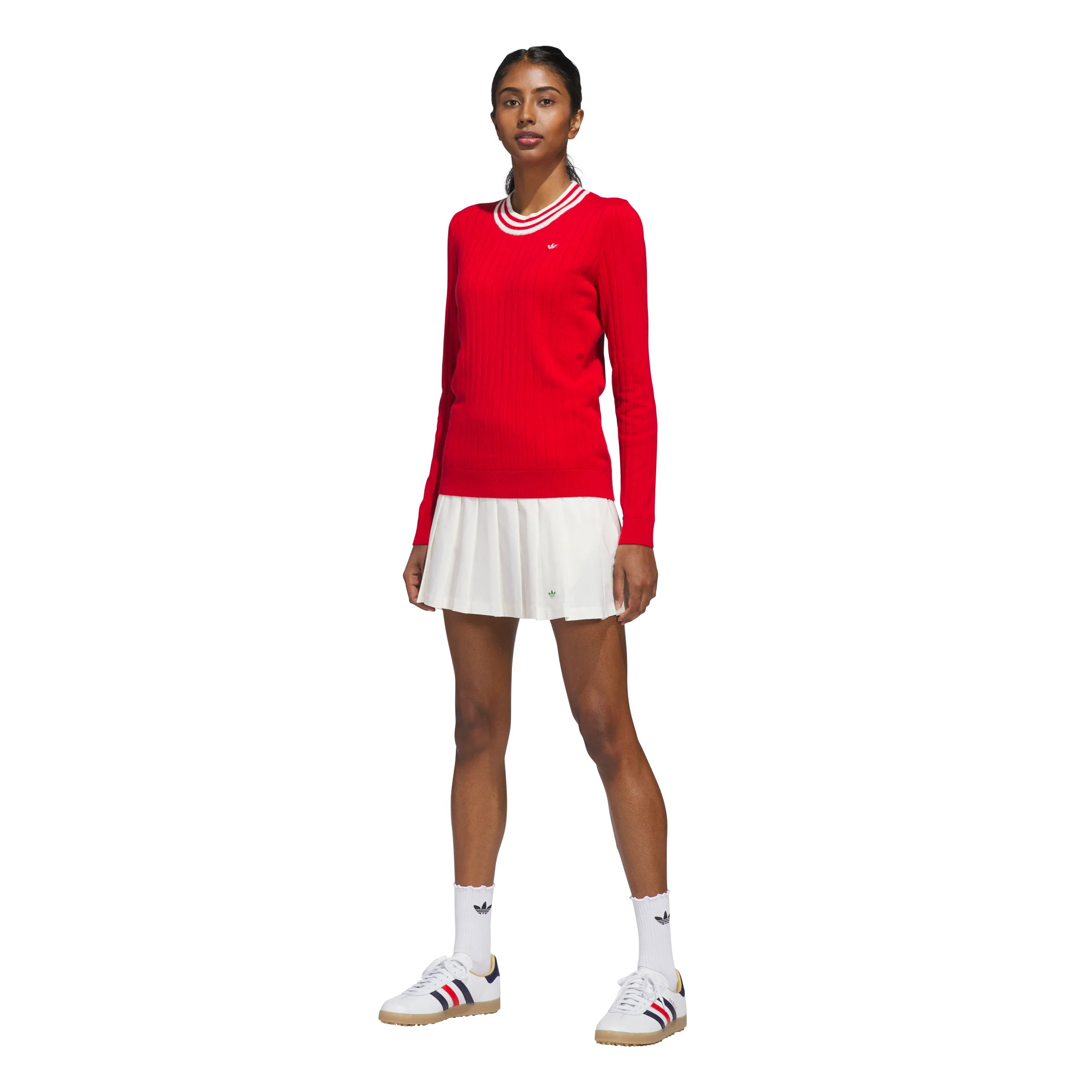 adidas Originals F Sweater W - Red - Image 6
