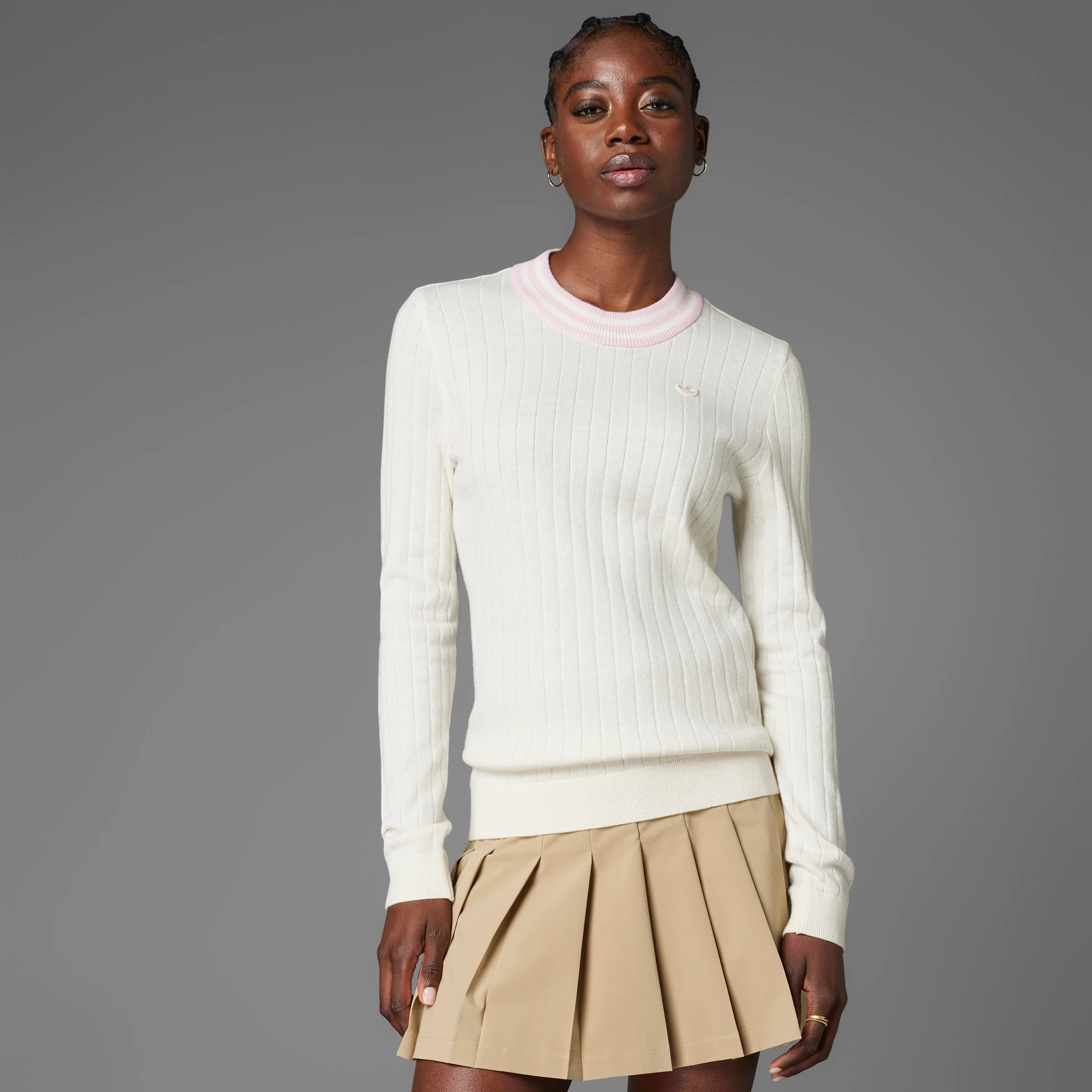 adidas Originals F Sweater Women's - White - Image 11
