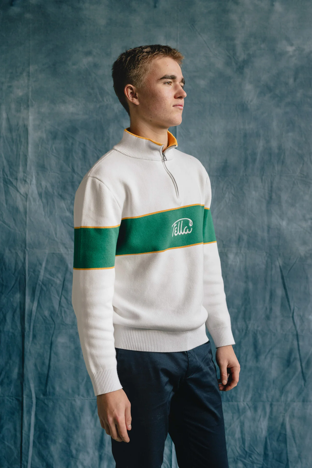 Fella Golf Boris Quarter-Zip Sweater - Image 4