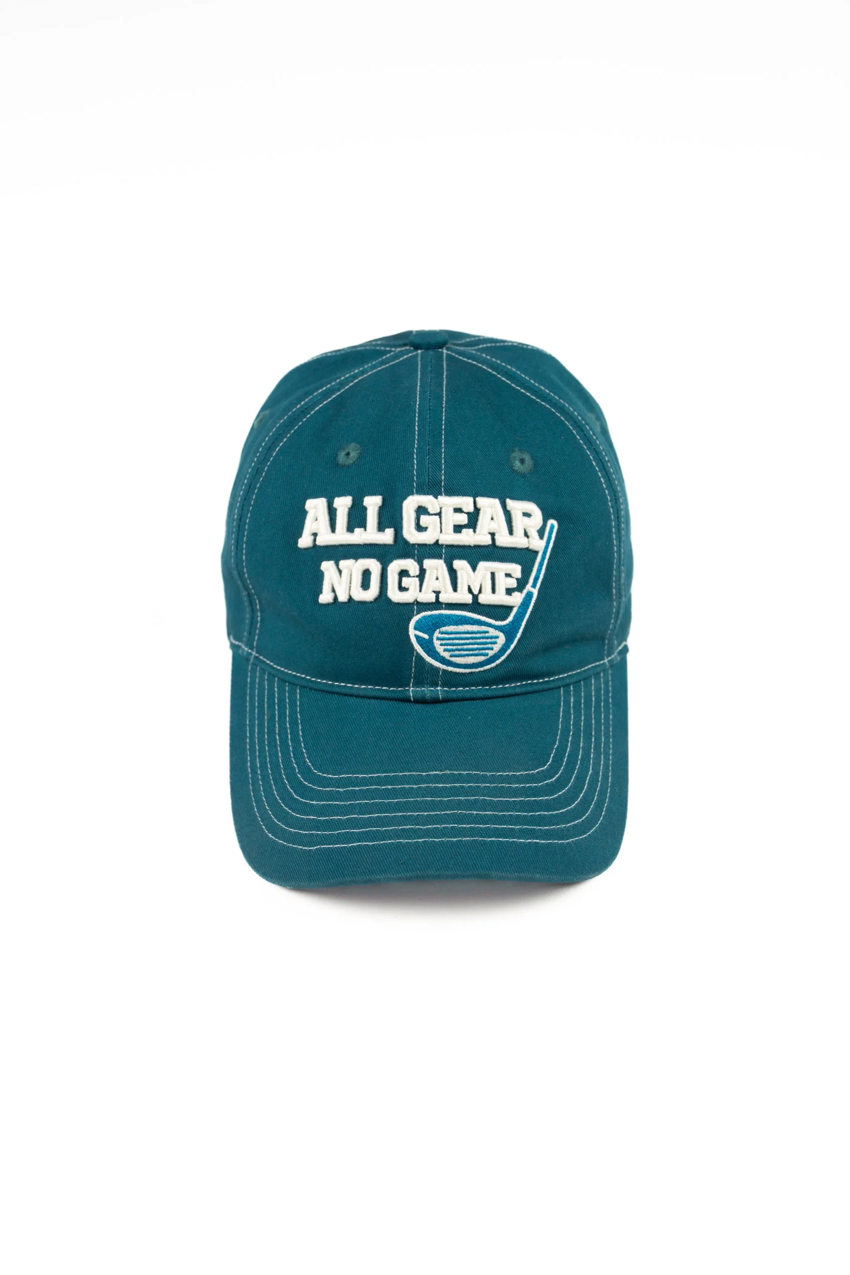 Fella Golf Contrast Stitch Dad Cap - Image 3